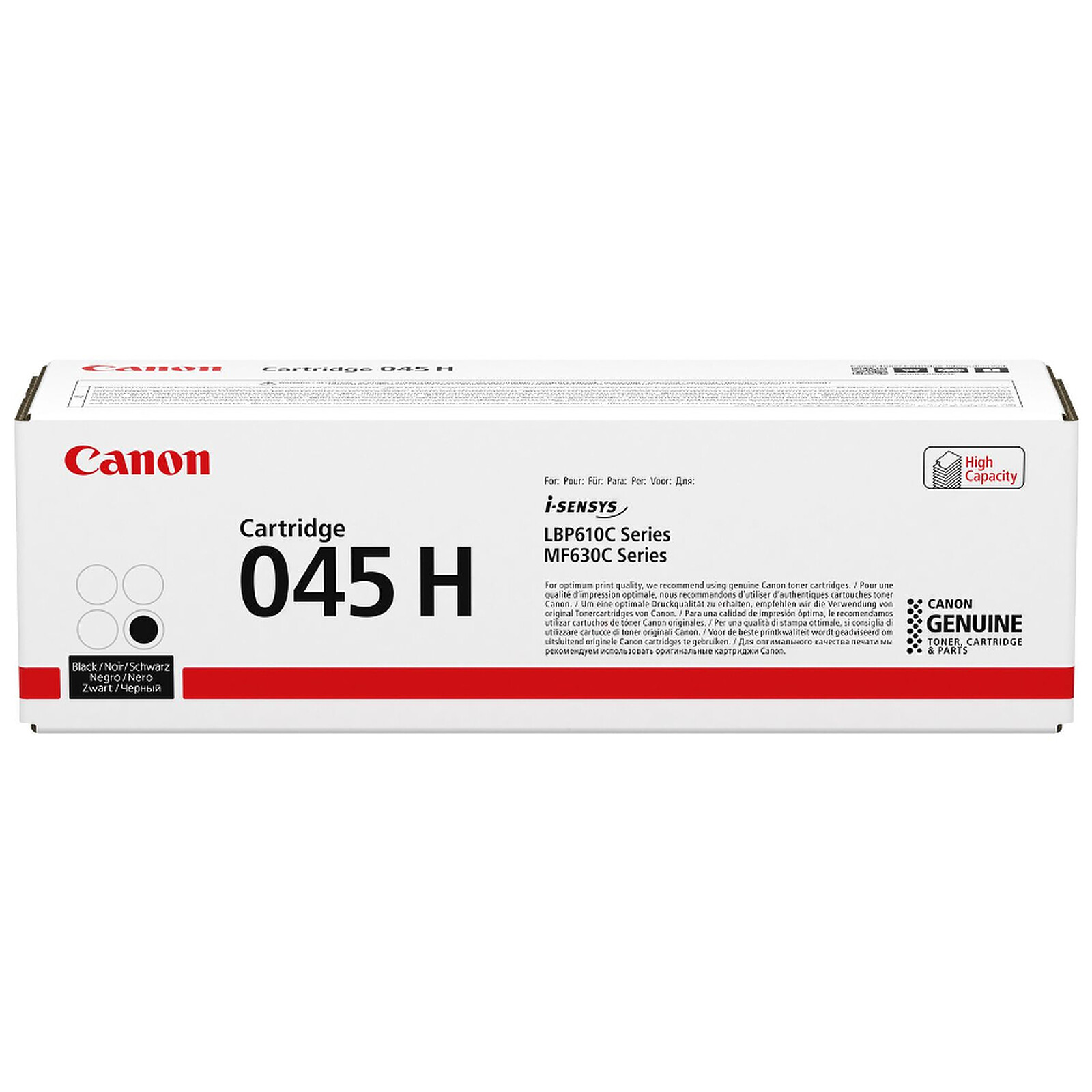 Toner Canon 045H - Noir Haute capacité - Autre vue