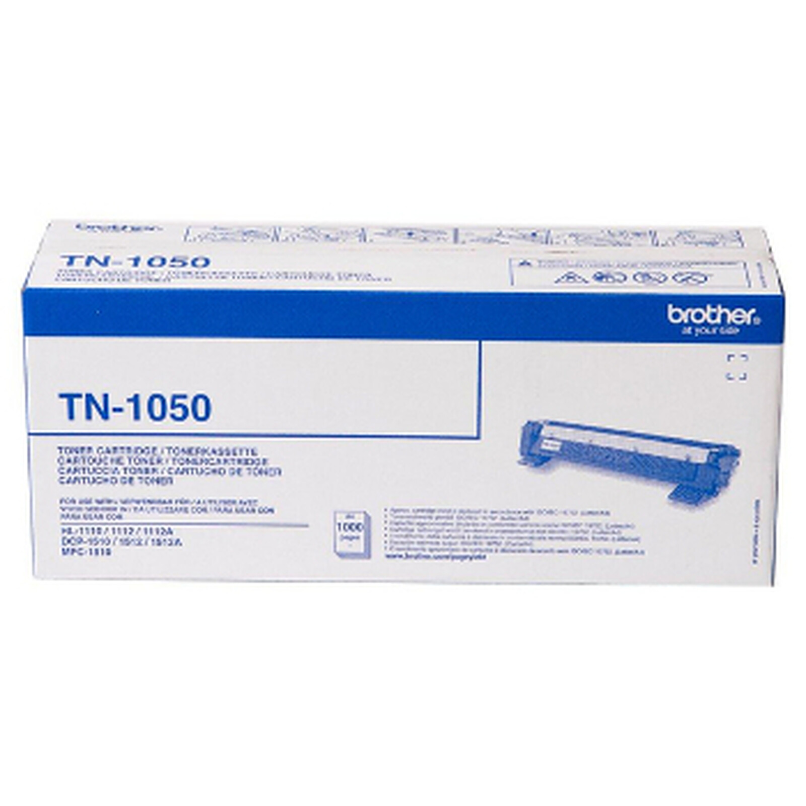 Toner Brother TN-1050 - Noir Pack Trio - Autre vue