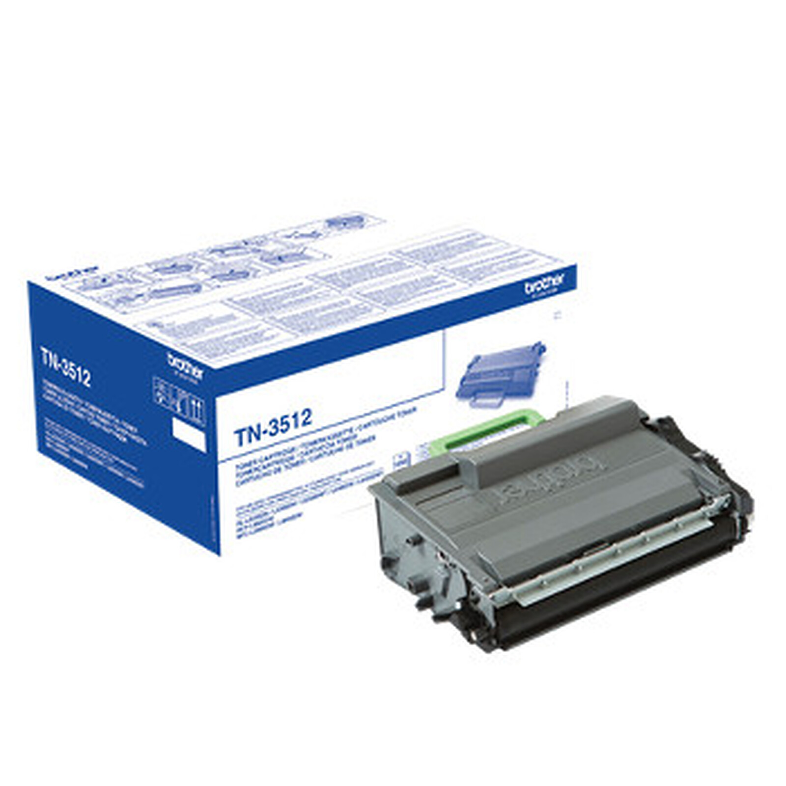 Toner Brother TN-3512 - Noir Pack Trio - Autre vue