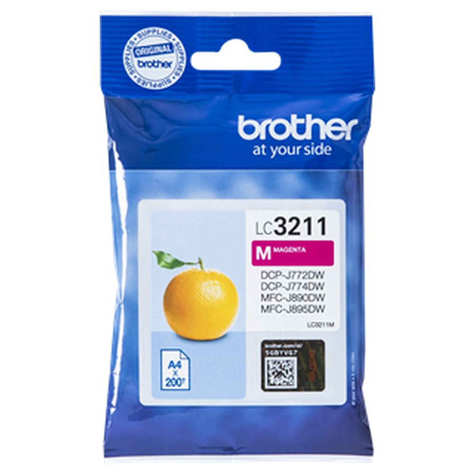 Cartouche d'encre Brother LC3211 - Magenta - Autre vue