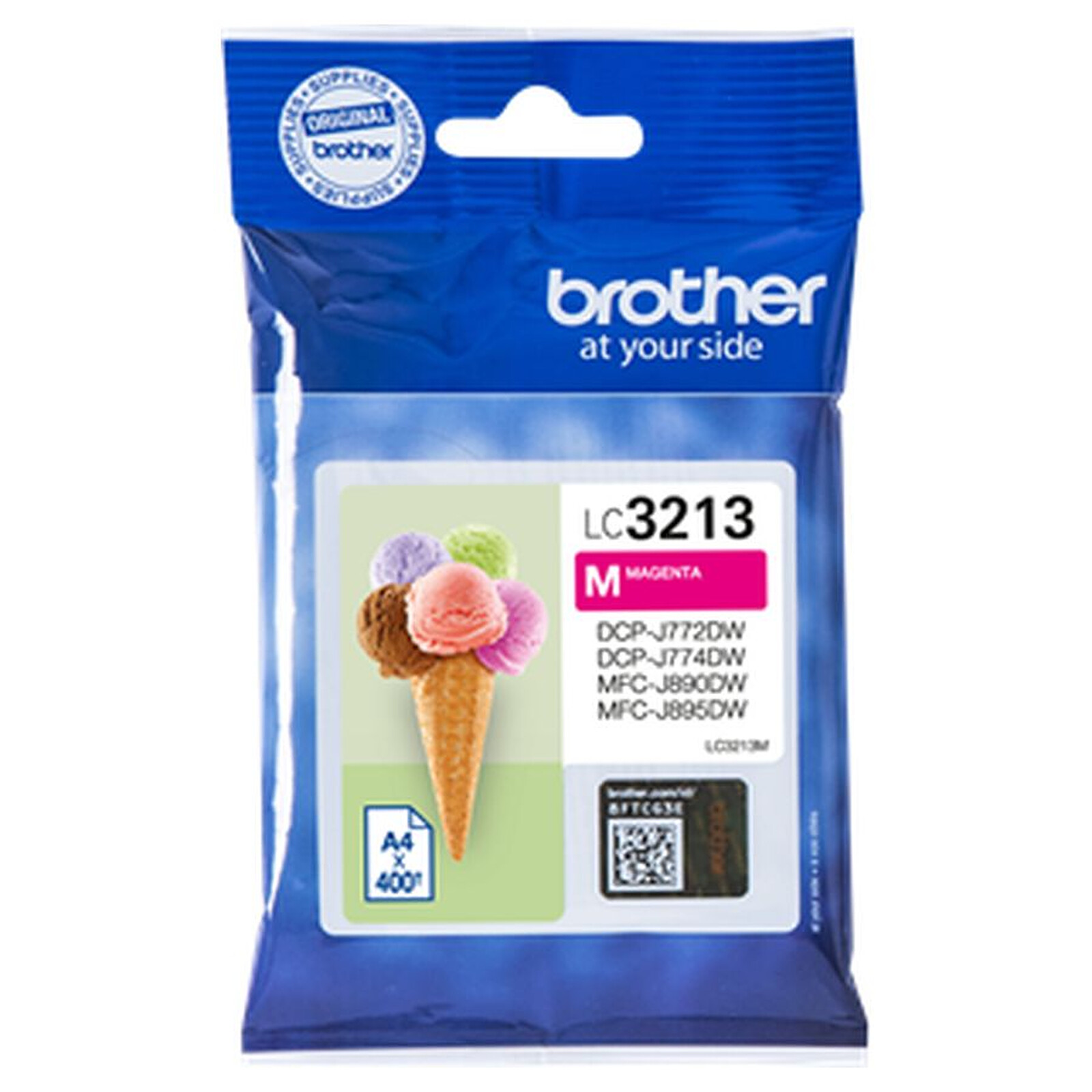 Cartouche d'encre Brother LC3213 - Magenta - Autre vue