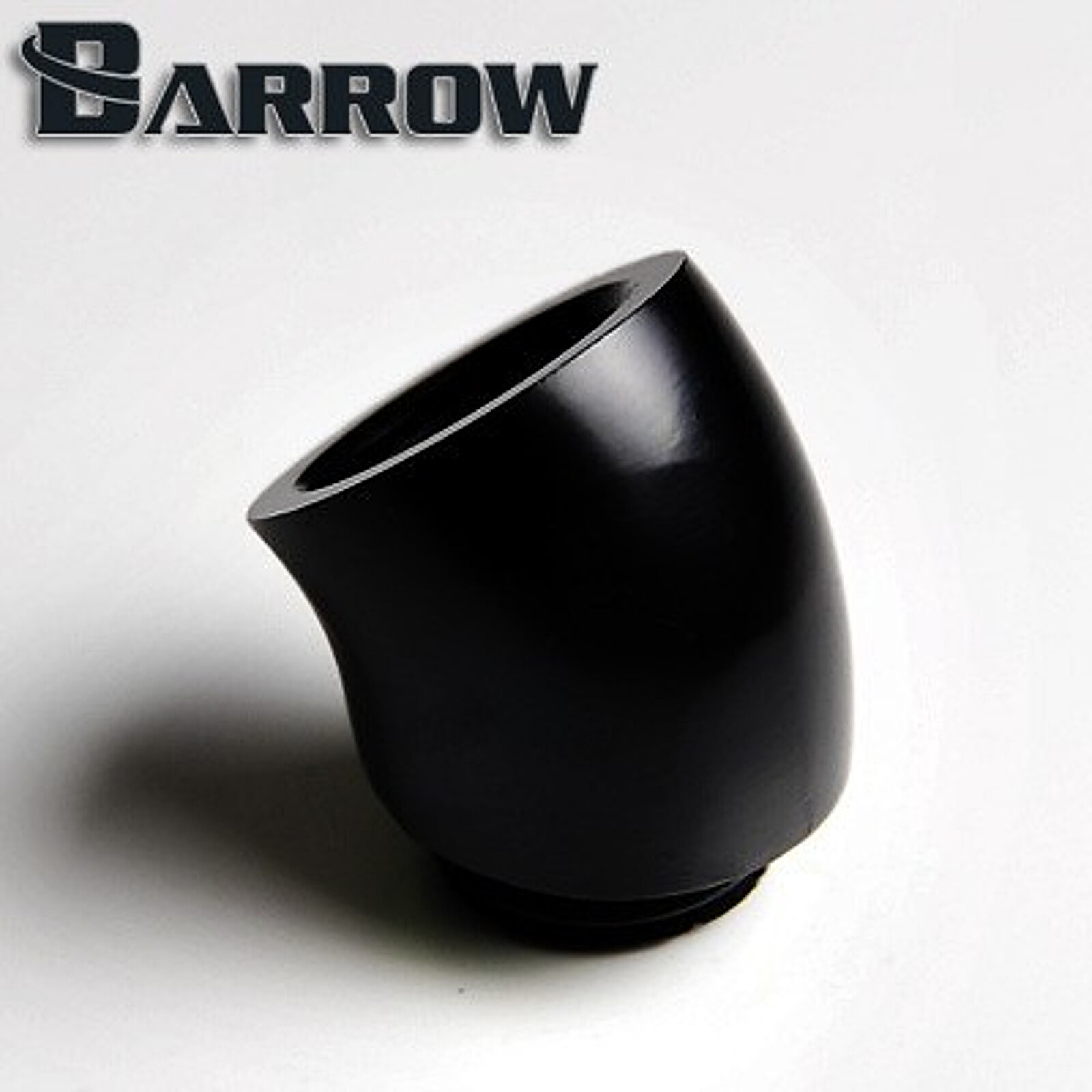 Watercooling Custom BARROW TDWT45-V2 - Embout 45° mâle vers femelle - Noir - Autre vue