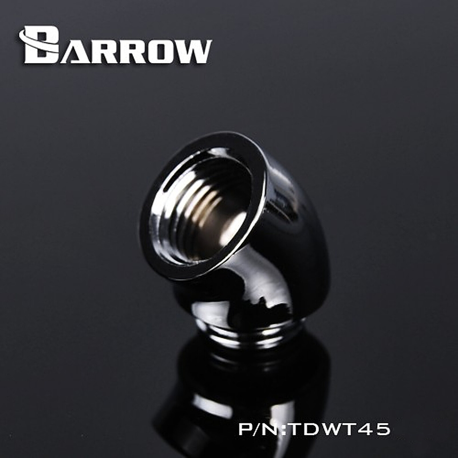 Watercooling Custom BARROW TDWT45-V2 - Argent - Autre vue