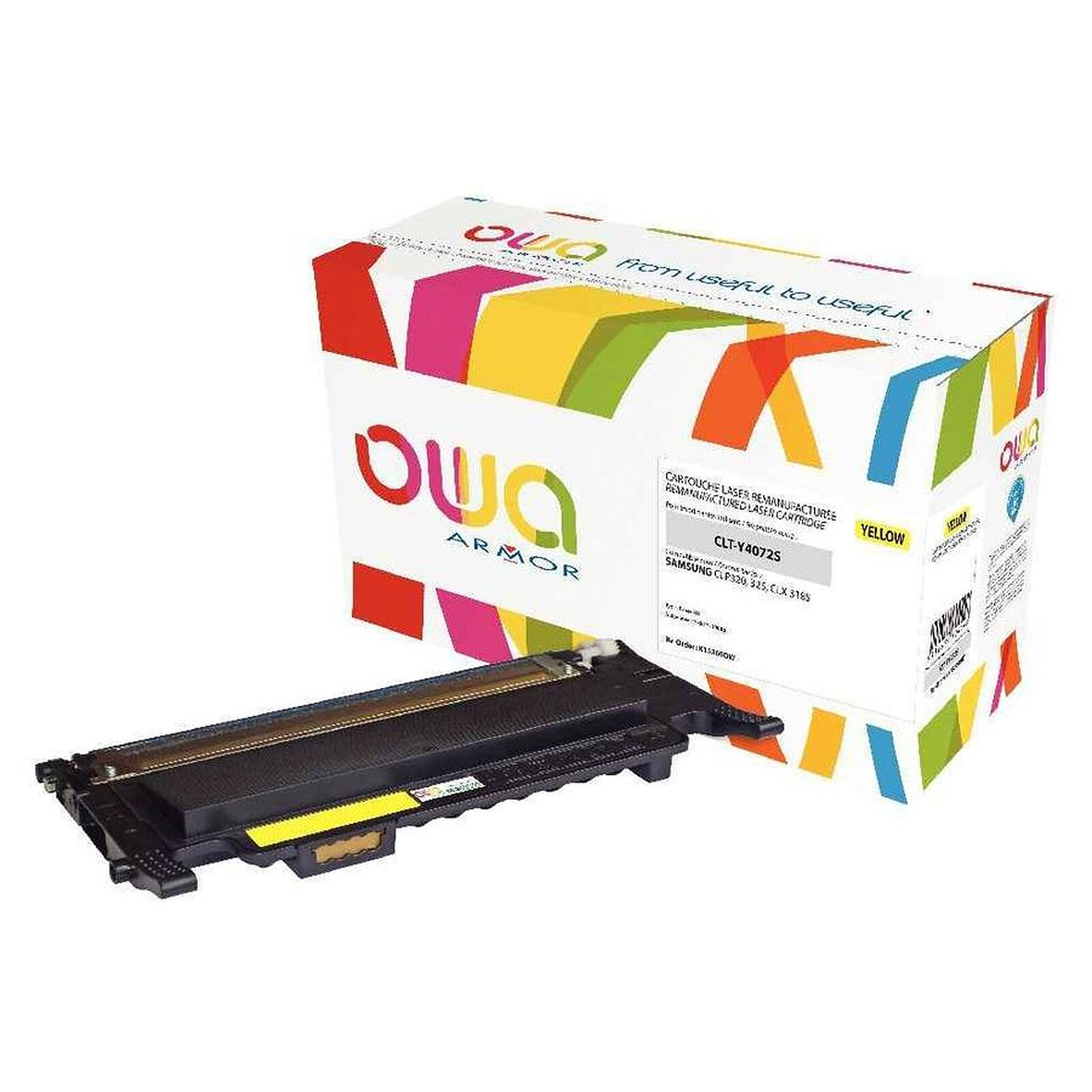 Toner Armor Compatible Samsung CLT-Y404S - Autre vue