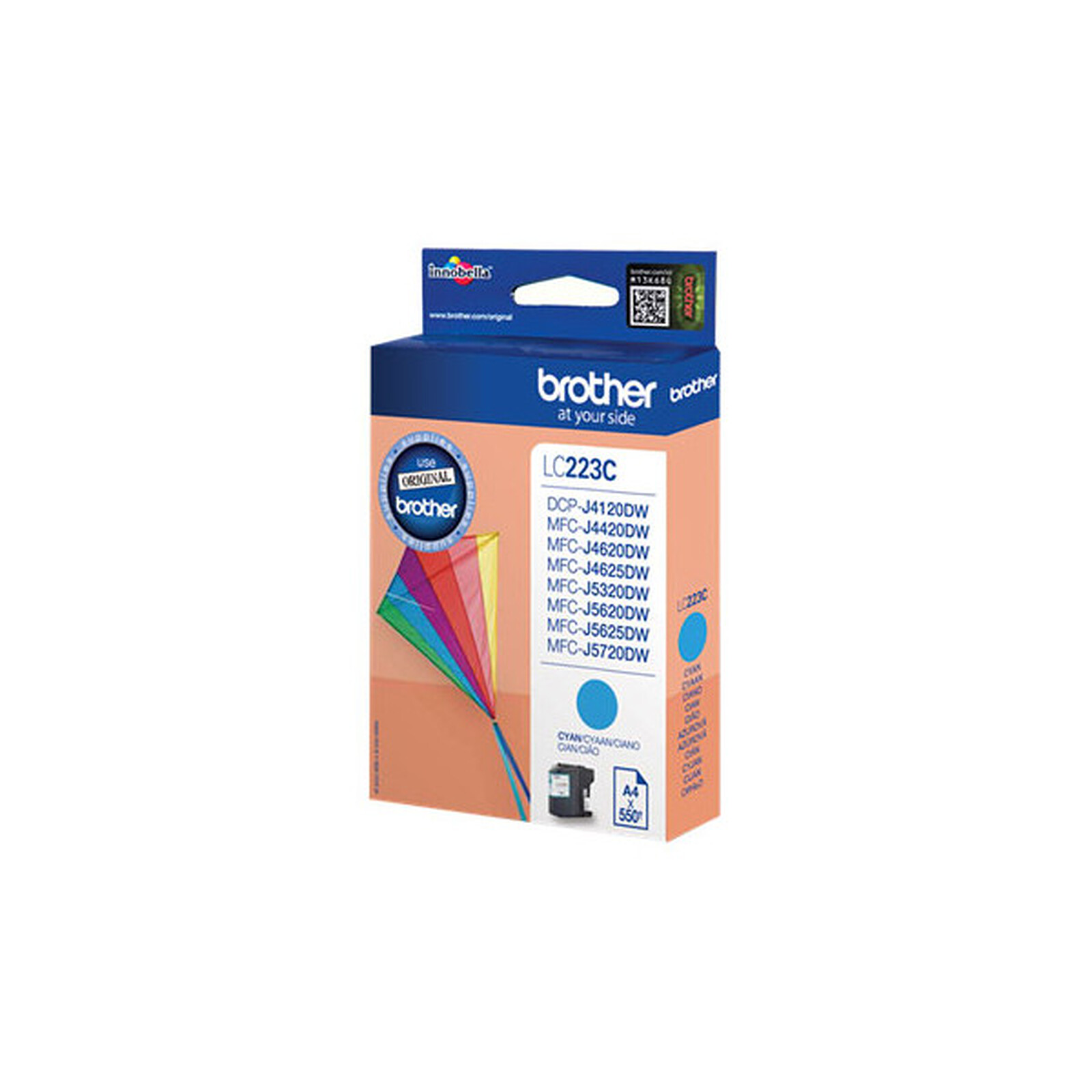 Cartouche d'encre Brother LC223 - Cyan - Autre vue