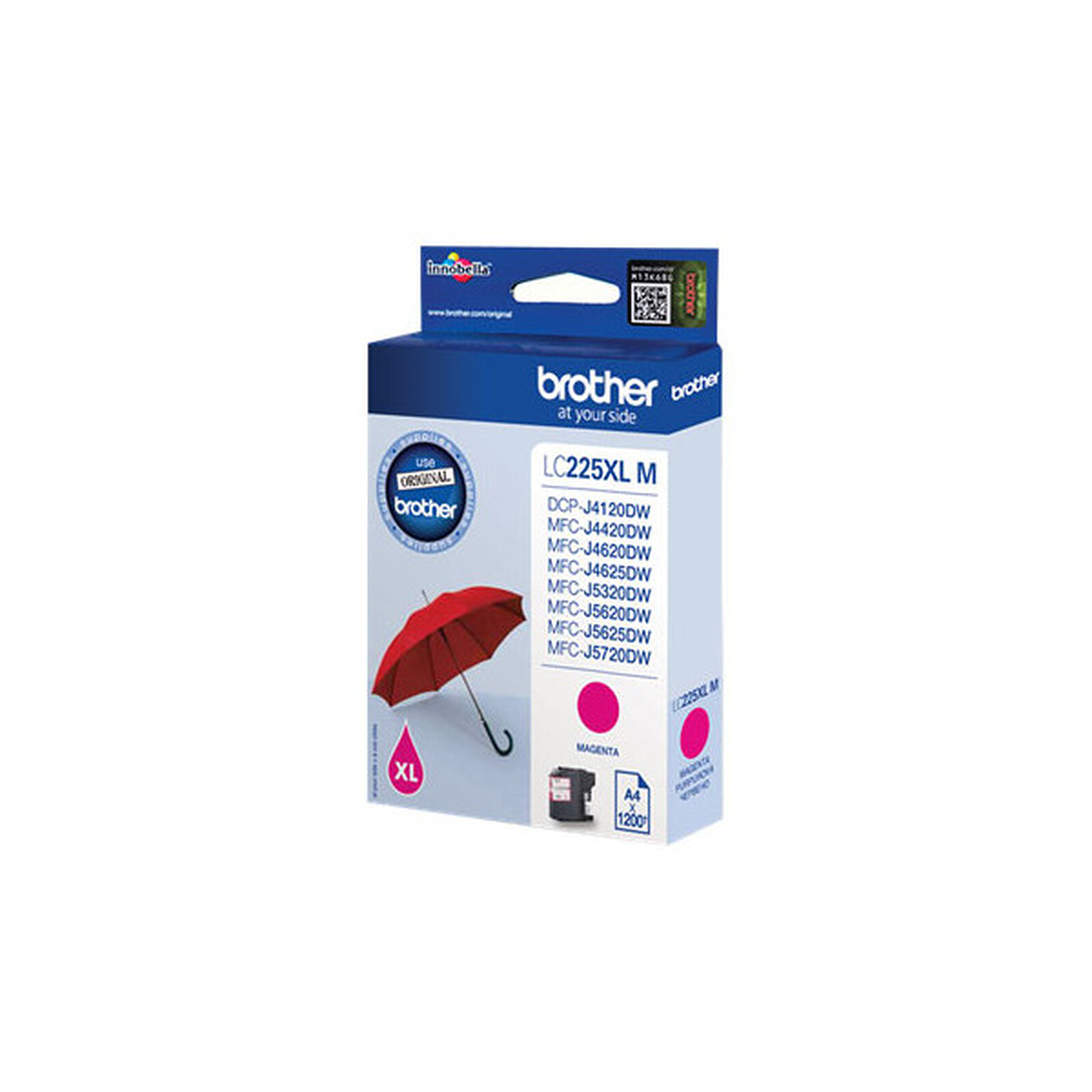 Cartouche d'encre Brother LC225XL - Magenta haute capacité - Autre vue