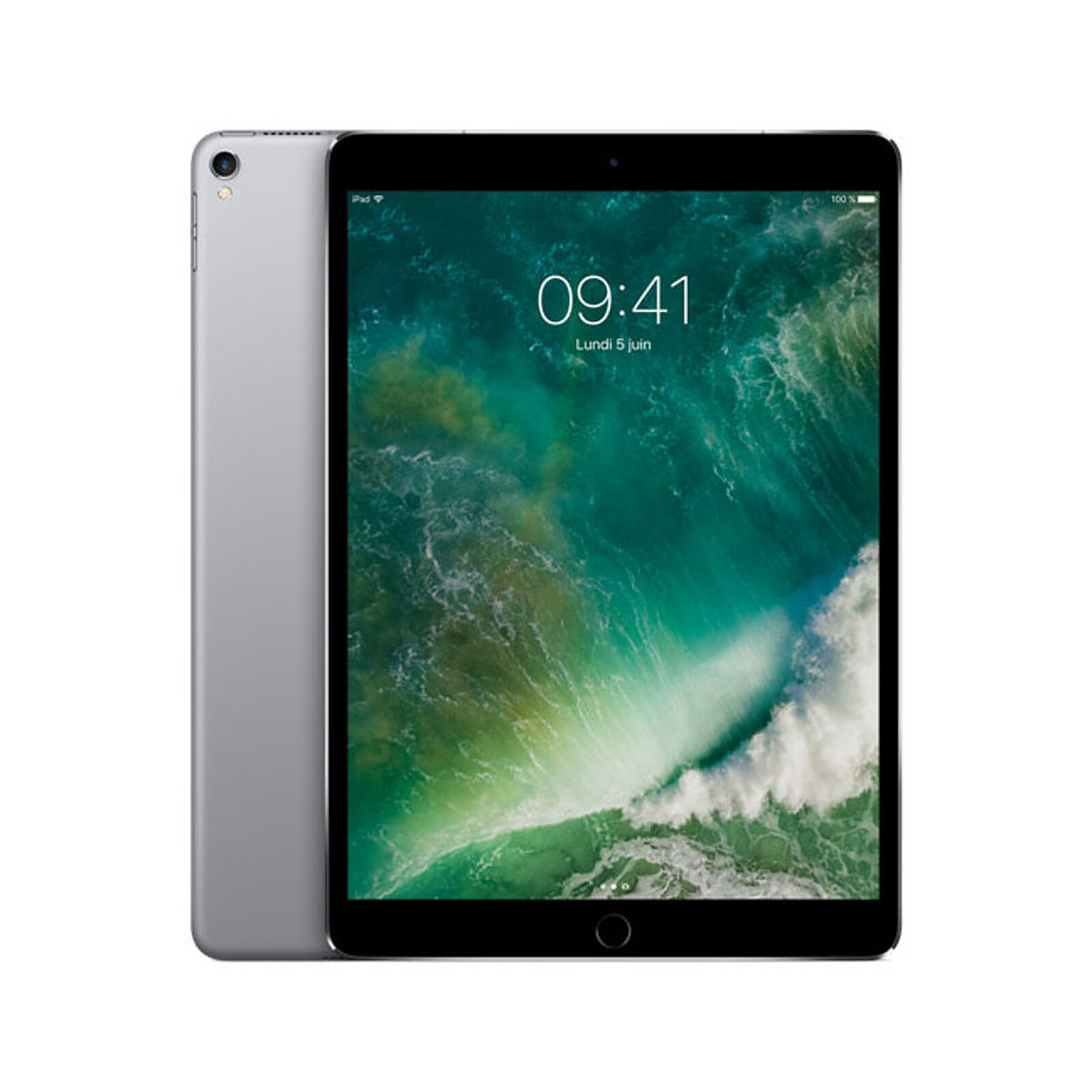 Tablette reconditionnée Apple iPad Pro 12,9 - Wi-Fi - 256 Go - Gris sidéral · Reconditionné - Autre vue