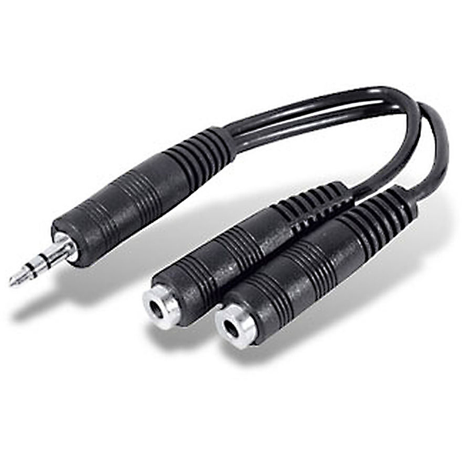 Câble Jack Adaptateur doubleur audio Jack 3,5mm - Autre vue