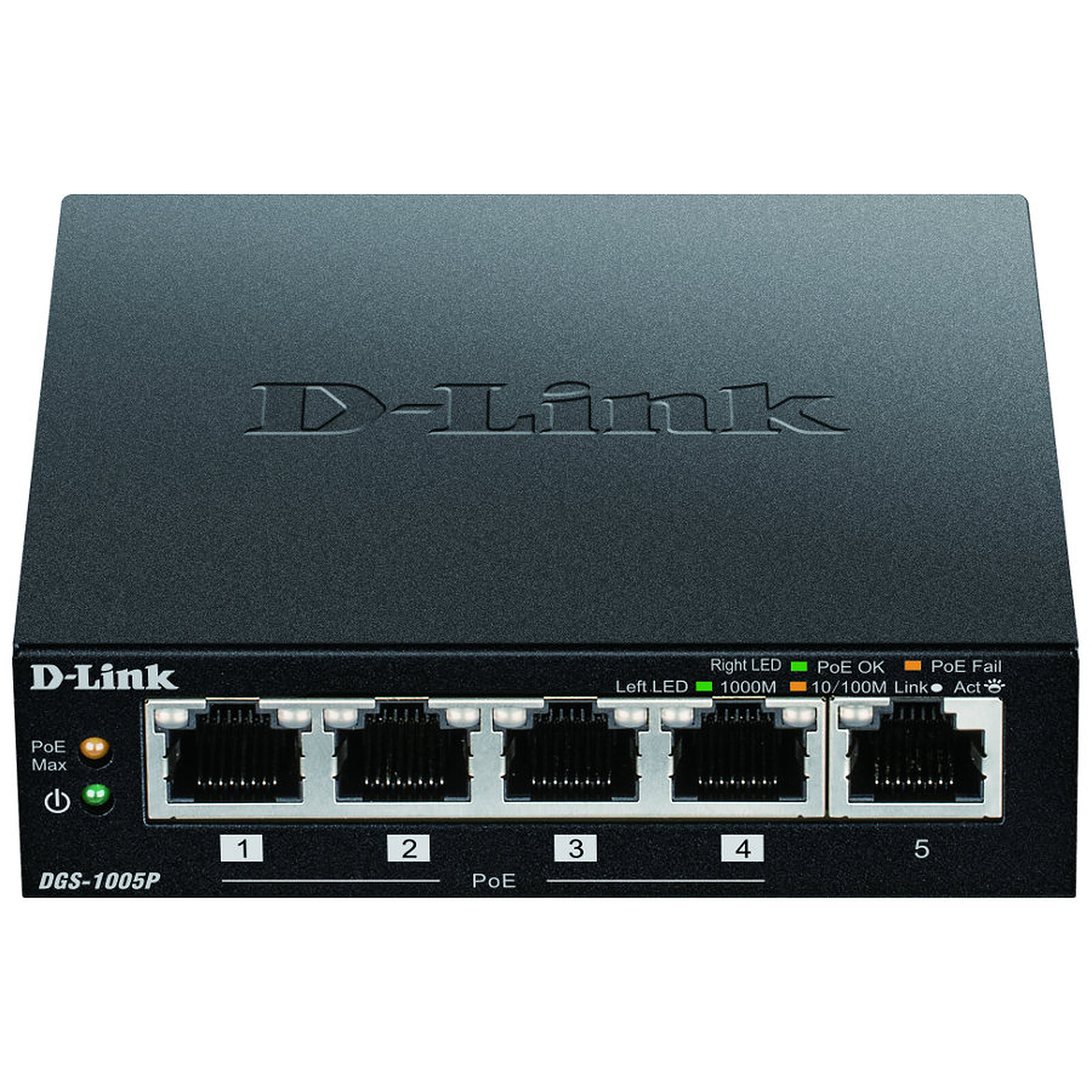 Switch et Commutateur D-Link DGS-1005P - Autre vue