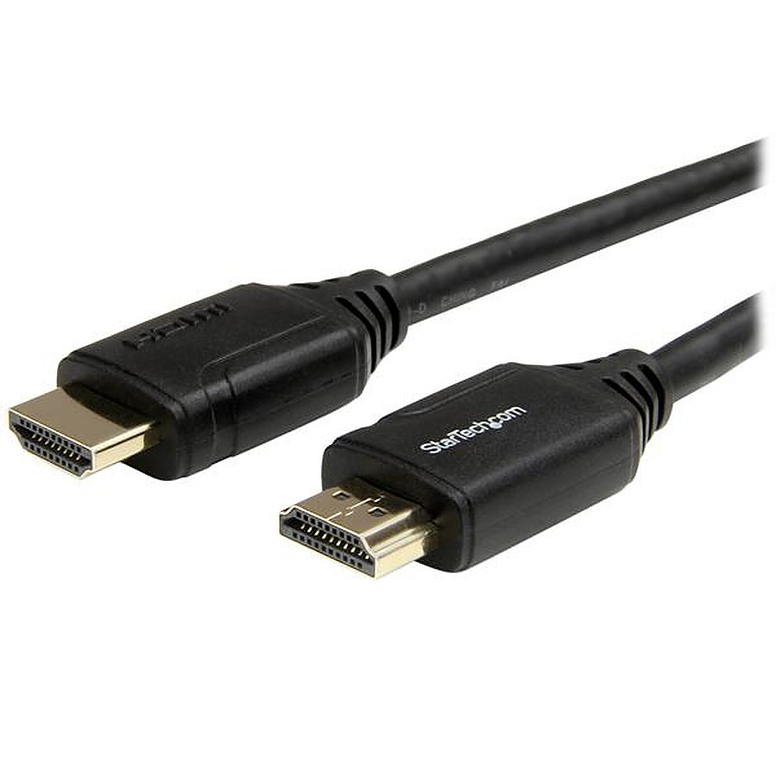Câble HDMI StarTech.com Câble HDMI 2.0 avec Ethernet Noir - 2 m - Autre vue