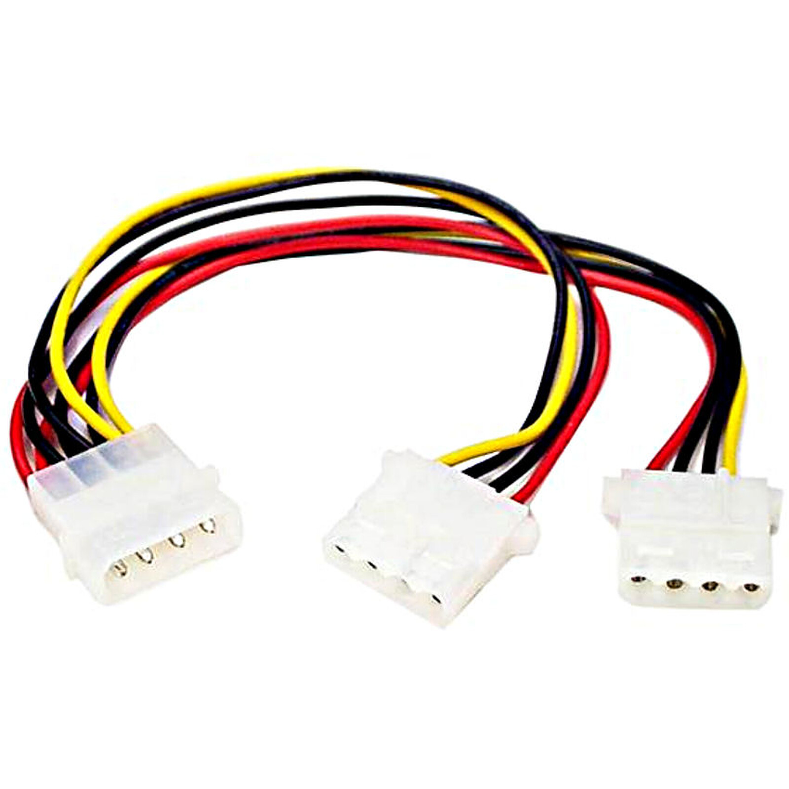 Câble d'alimentation Doubleur d'alimentation Molex - 20 cm - Autre vue