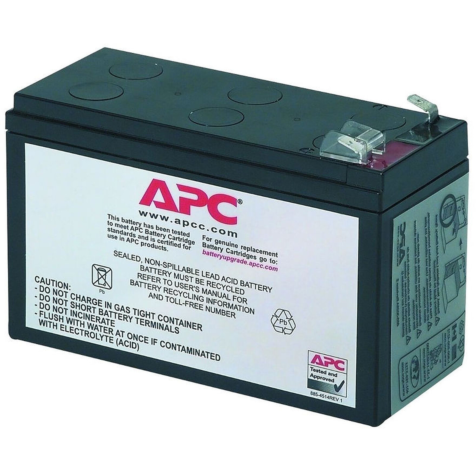 Batterie onduleur APC Batterie RBC17 - Autre vue