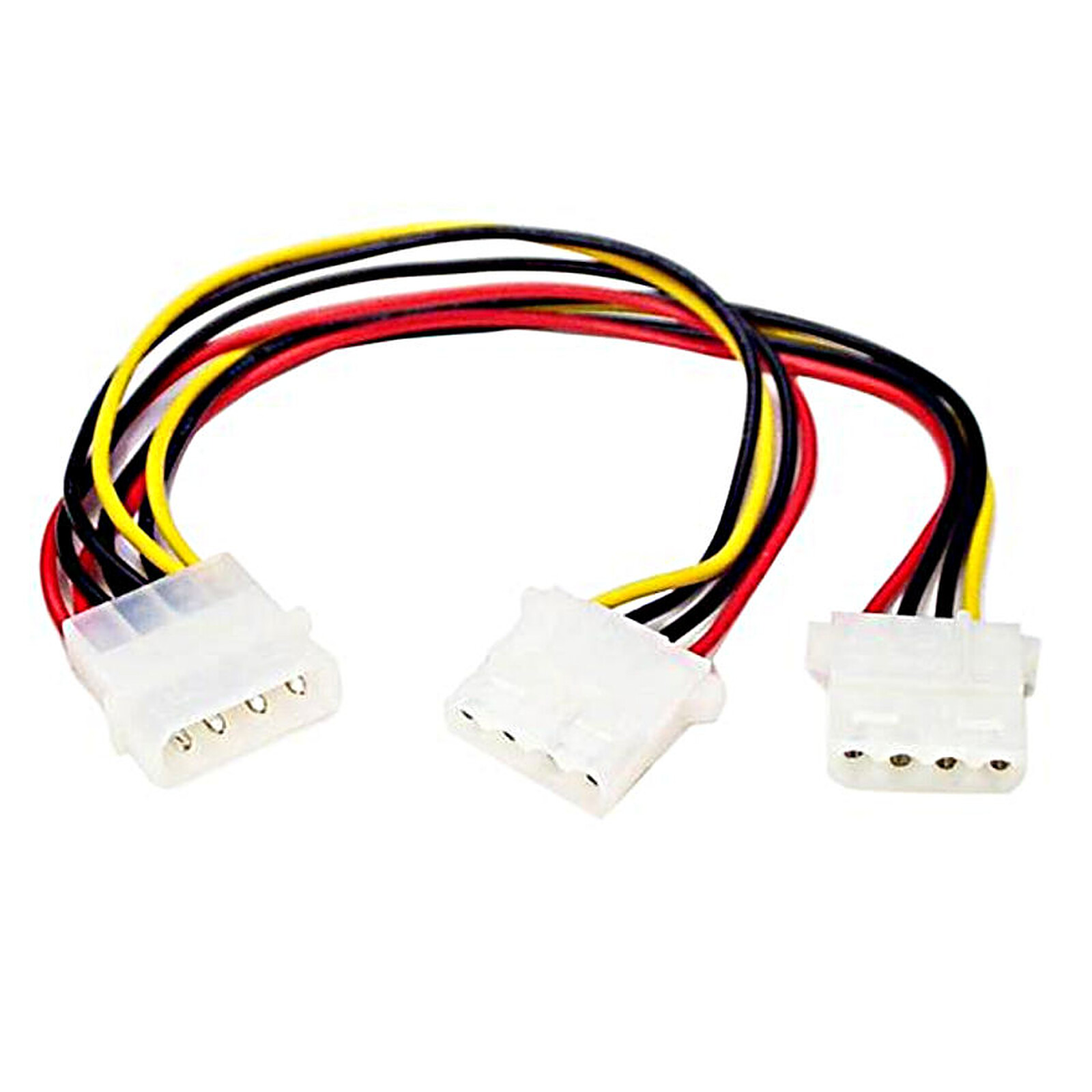 Câble d'alimentation StarTech.com Doubleur (en Y) Molex - 23 cm - Autre vue