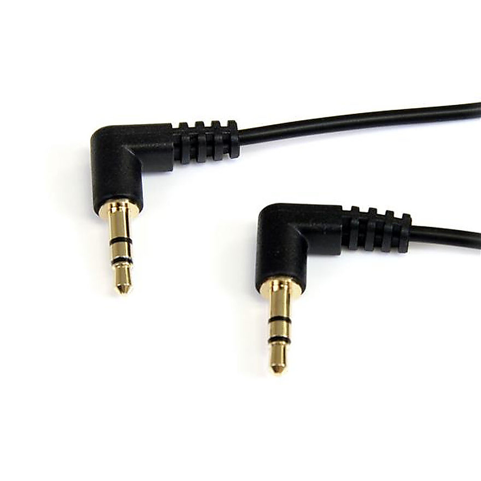 Câble Jack StarTech.com Câble audio stéréo Slim 3,5 mm à angle droit - Autre vue