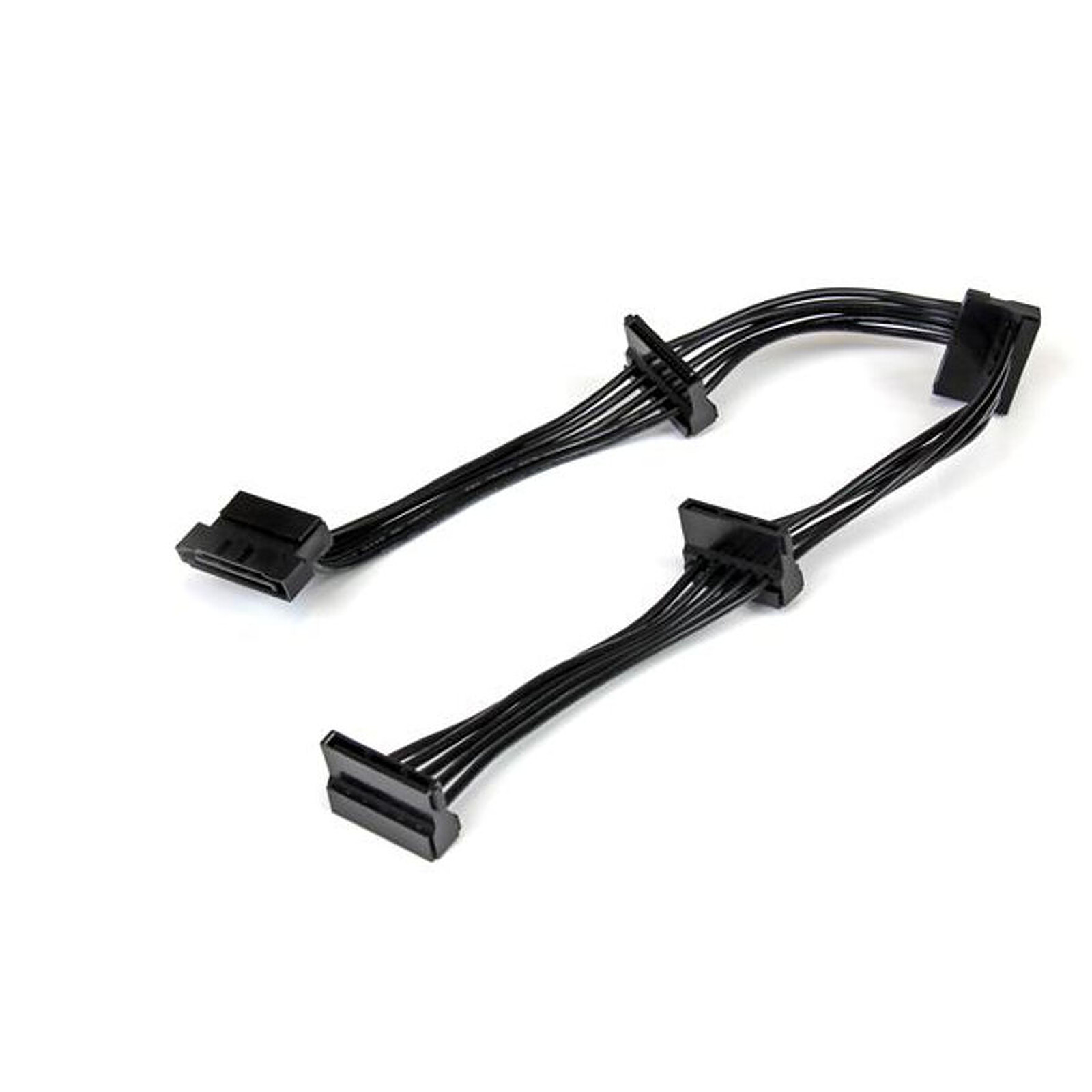 Câble d'alimentation StarTech.com Câble d'alimentation 1 SATA / 4 SATA - 40 cm - Autre vue