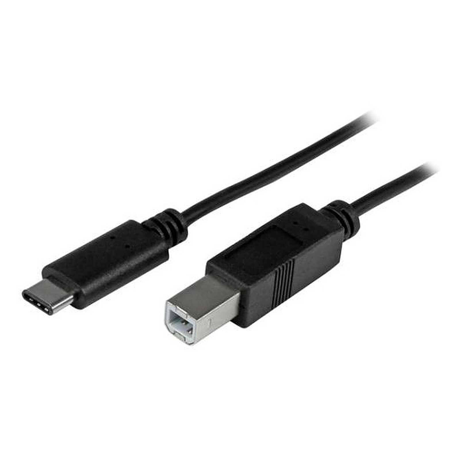 Câble USB StarTech.com Câble USB 2.0 Type-C vers Type-B - 2m - Autre vue