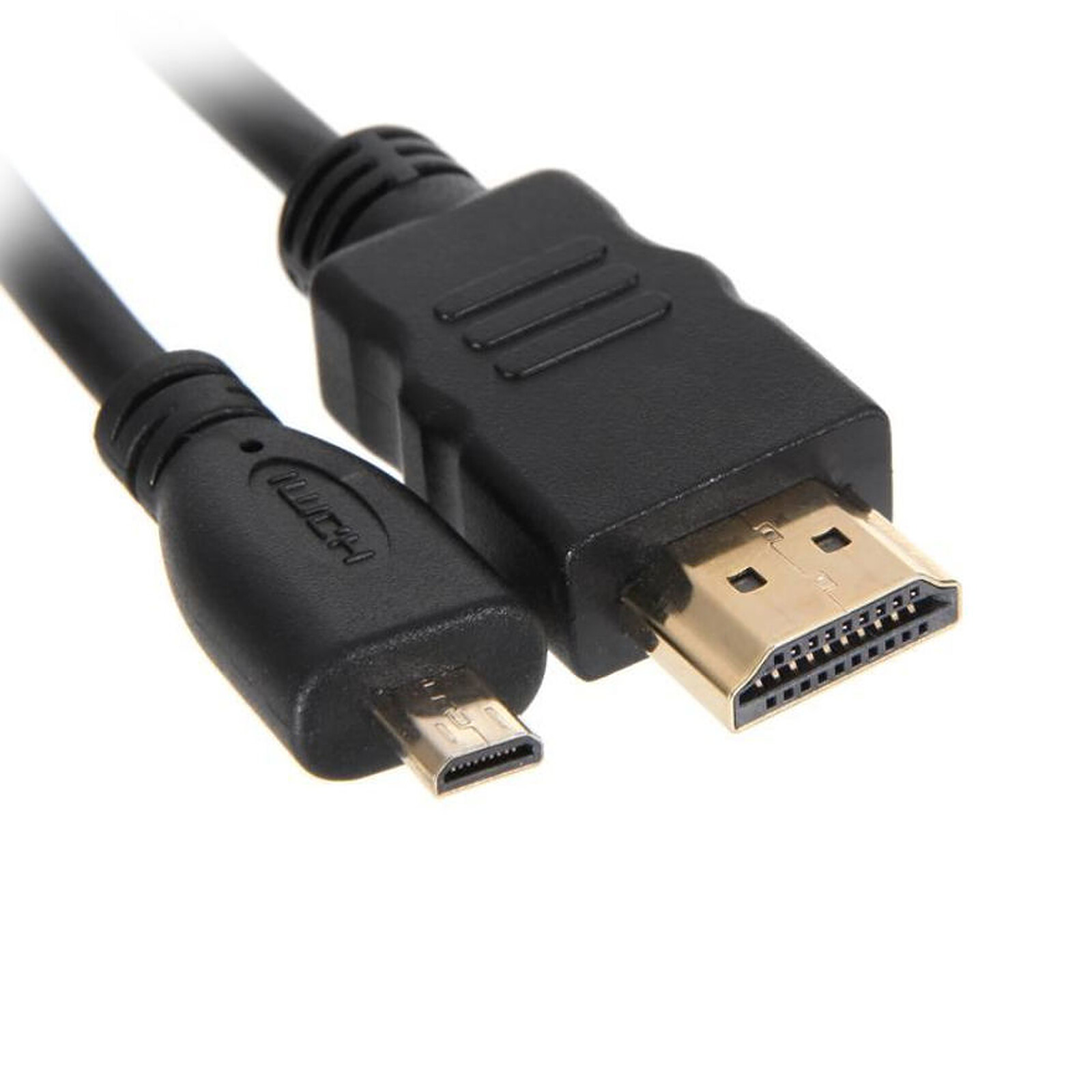 Câble HDMI StarTech.com Câble micro HDMI / HDMI High Speed Ethernet - 2 m - Autre vue