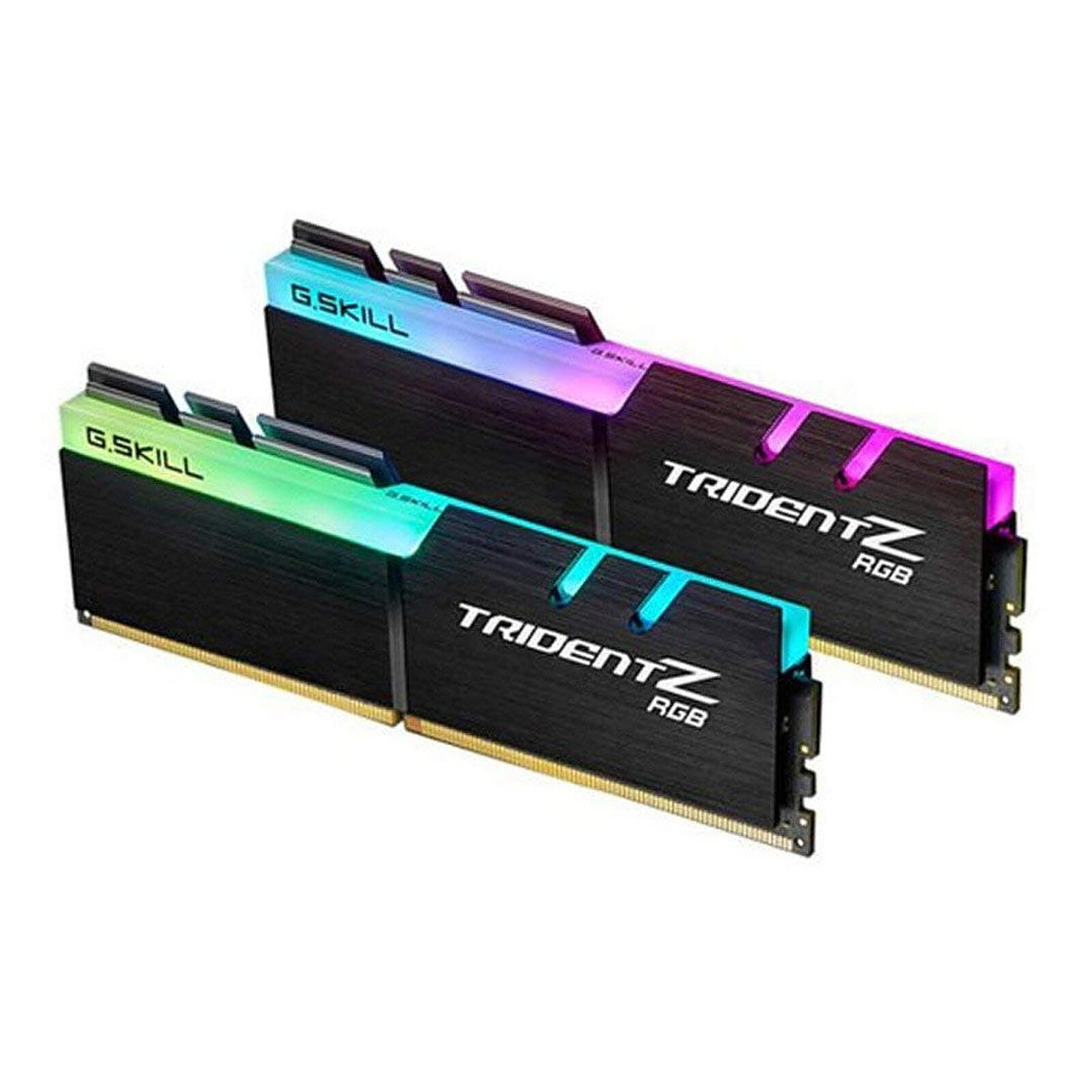 Mémoire RAM G.Skill Trident Z RGB - 2 x 16 Go (32 Go) - DDR4 3600 MHz - CL18 - Autre vue