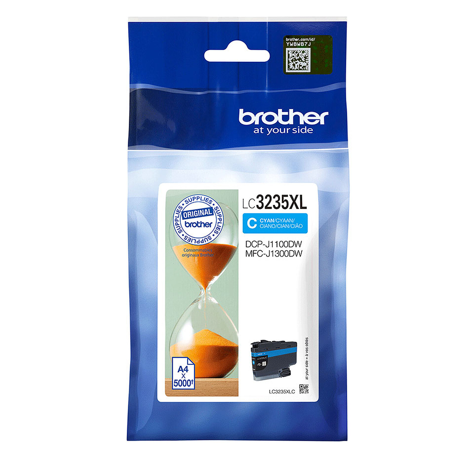 Cartouche d'encre Brother LC3235XL - Cyan - Autre vue