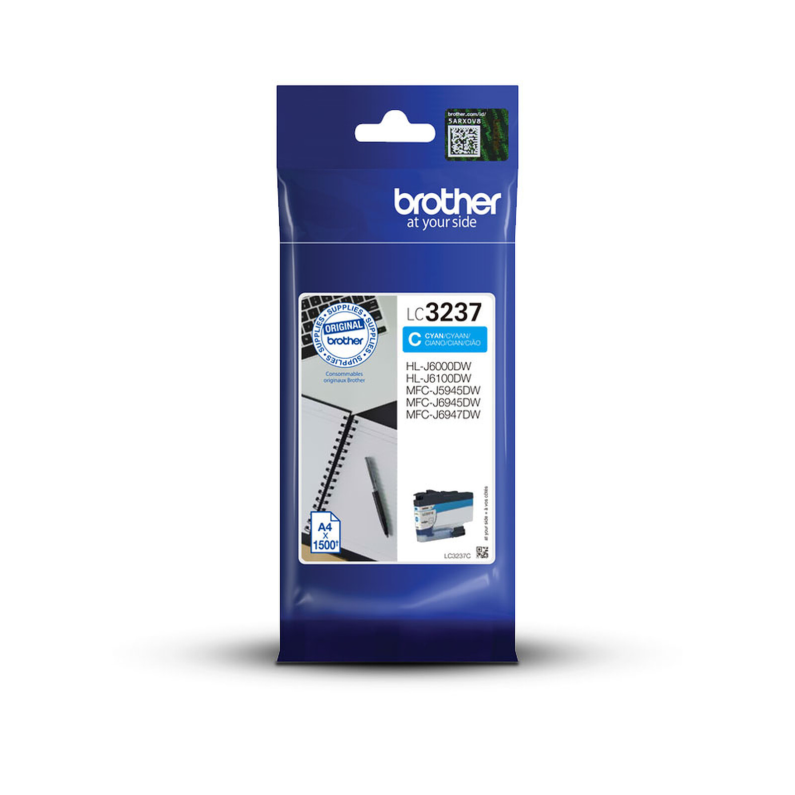 Cartouche d'encre Brother LC3237C - Autre vue