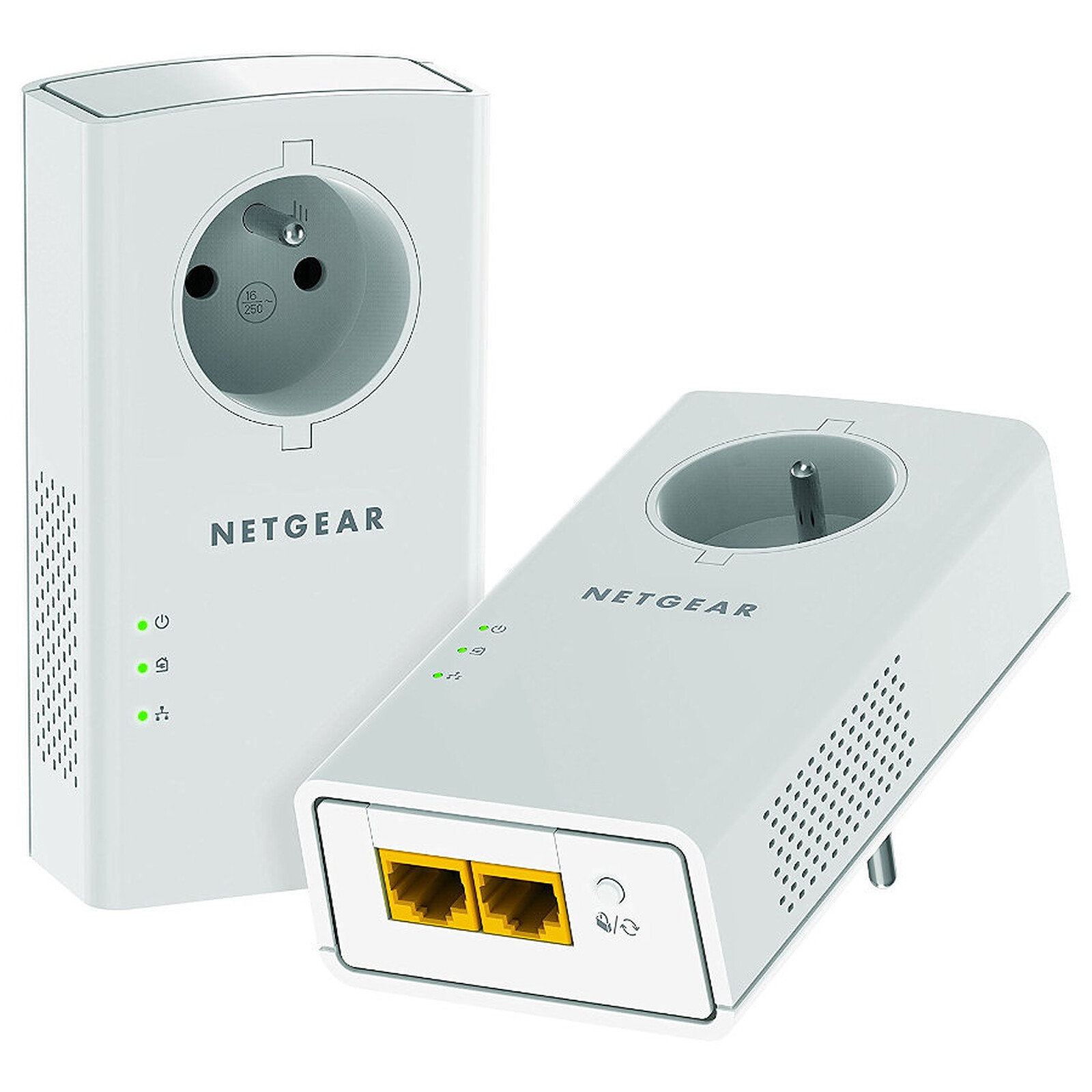 CPL Netgear PLP2000 - Pack de 2 CPL 2000 (prise intégrée) - Autre vue