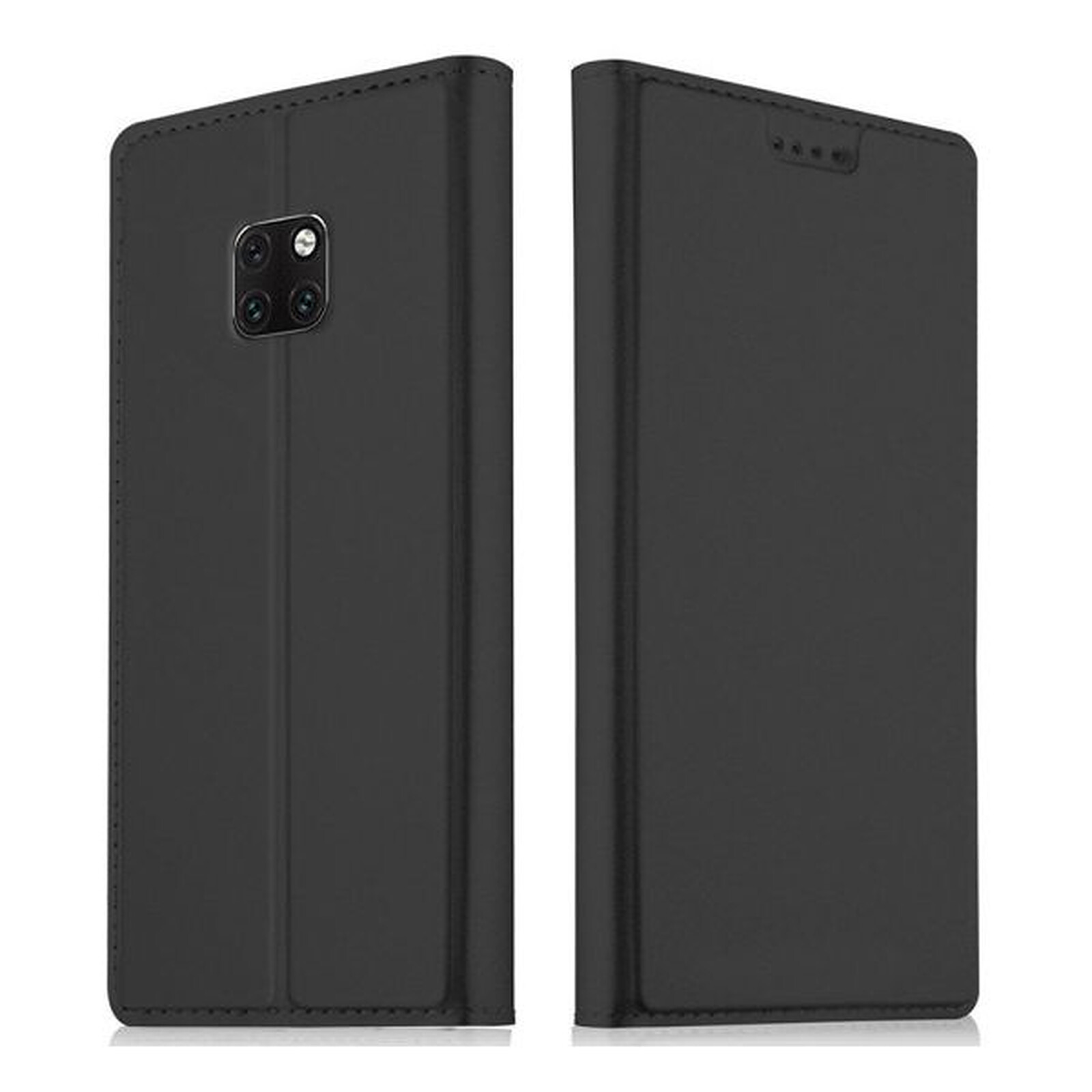 Coque et housse Akashi Etui folio (noir) - Huawei Mate 20 - Autre vue