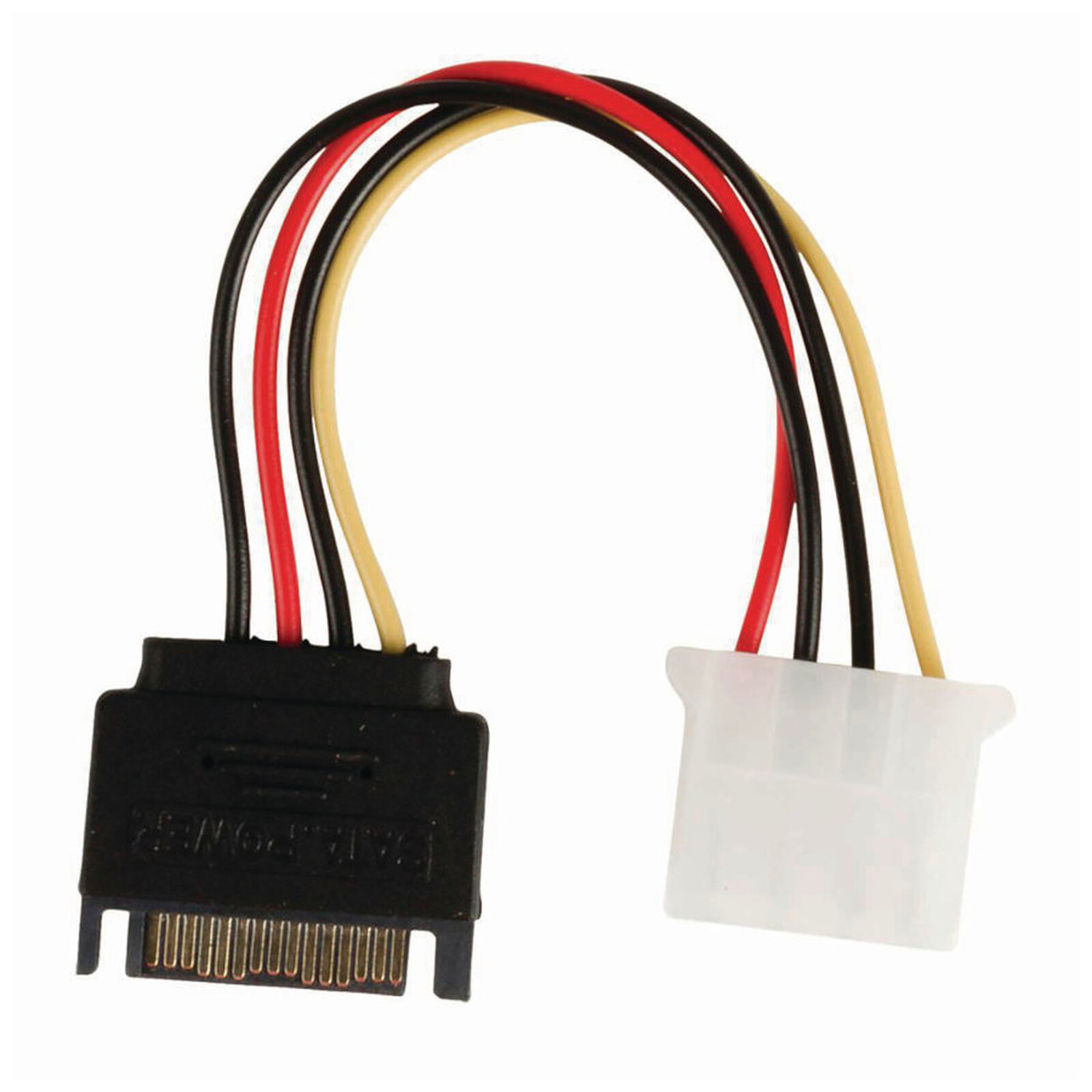 Câble d'alimentation NEDIS Adaptateur d'alimentation SATA vers Molex - Autre vue