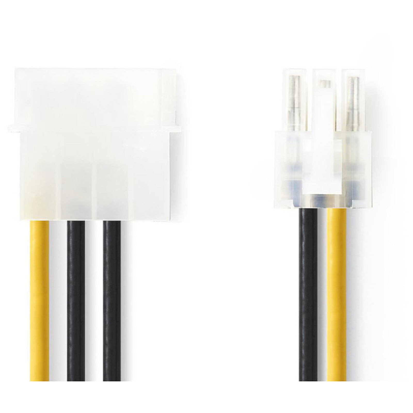 Câble d'alimentation NEDIS Adaptateur d'alimentation Molex vers PCI-E 6 Broches - Autre vue