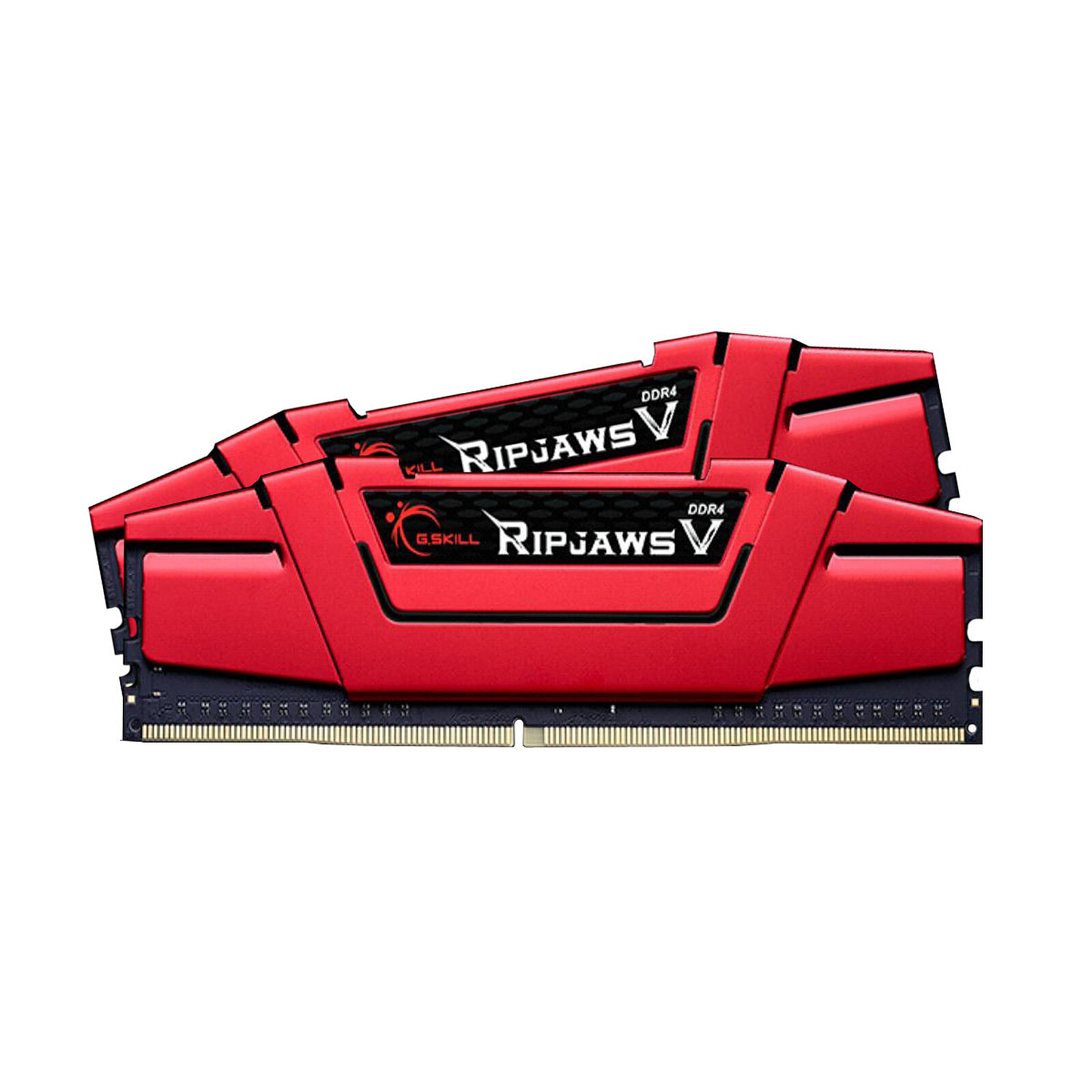 Mémoire RAM G.Skill Ripjaws V Red - 2 x 16 Go (32 Go) - DDR4 2666 MHz - CL19 - Autre vue