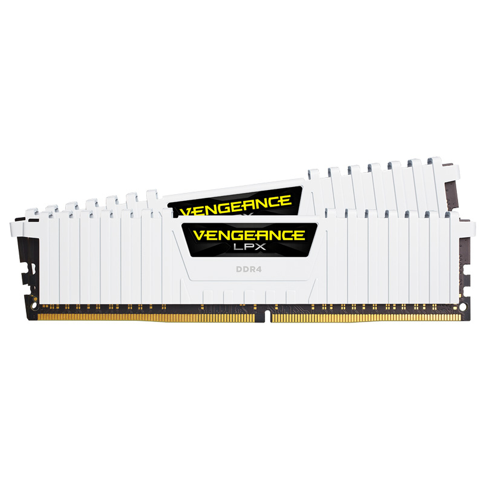 Mémoire RAM Corsair Vengeance LPX White - 2 x 16 Go (32 Go) - DDR4 3200 MHz CL16 - Autre vue