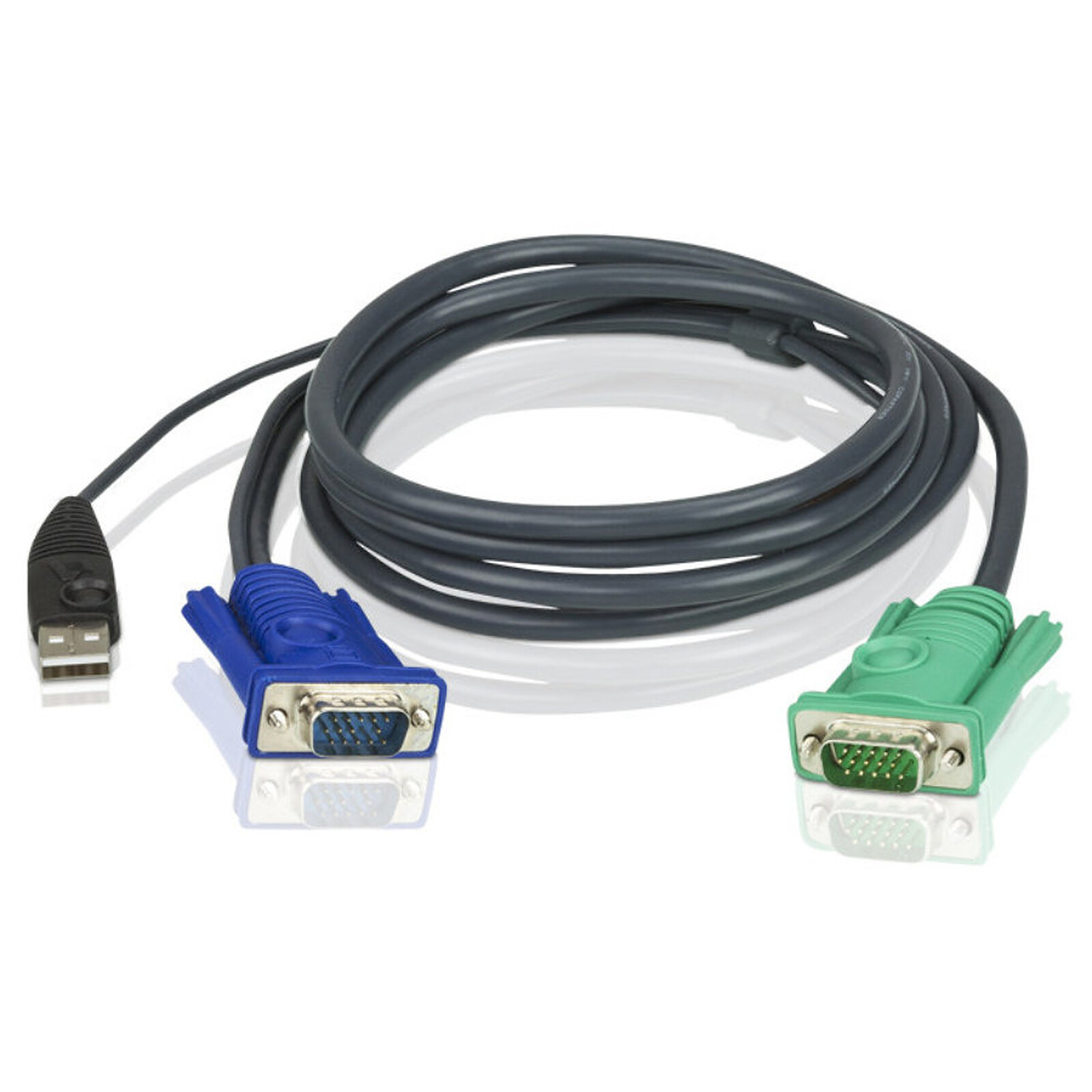 KVM Aten - Câble KVM USB - 3m - Autre vue