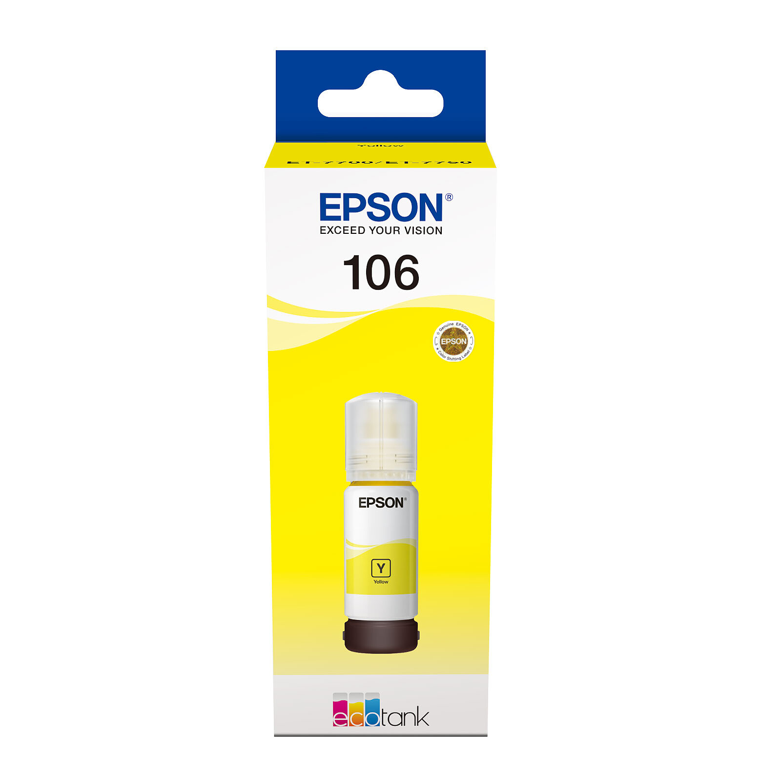 Cartouche d'encre Epson EcoTank Jaune 106 - Autre vue