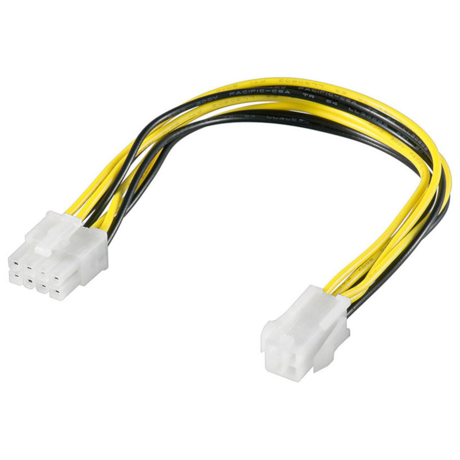 Câble d'alimentation Adaptateur ATX 8 broches mâles / 4 broches femelles - Autre vue