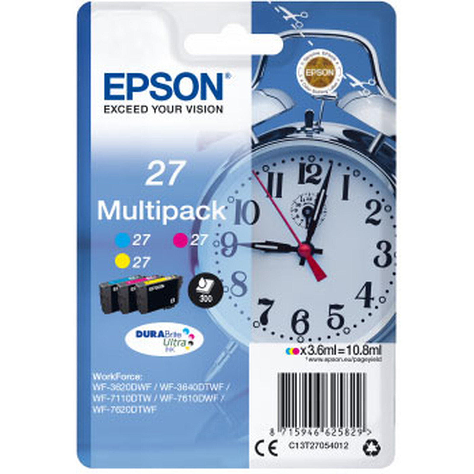 Cartouche d'encre Epson Multipack 27 - Autre vue