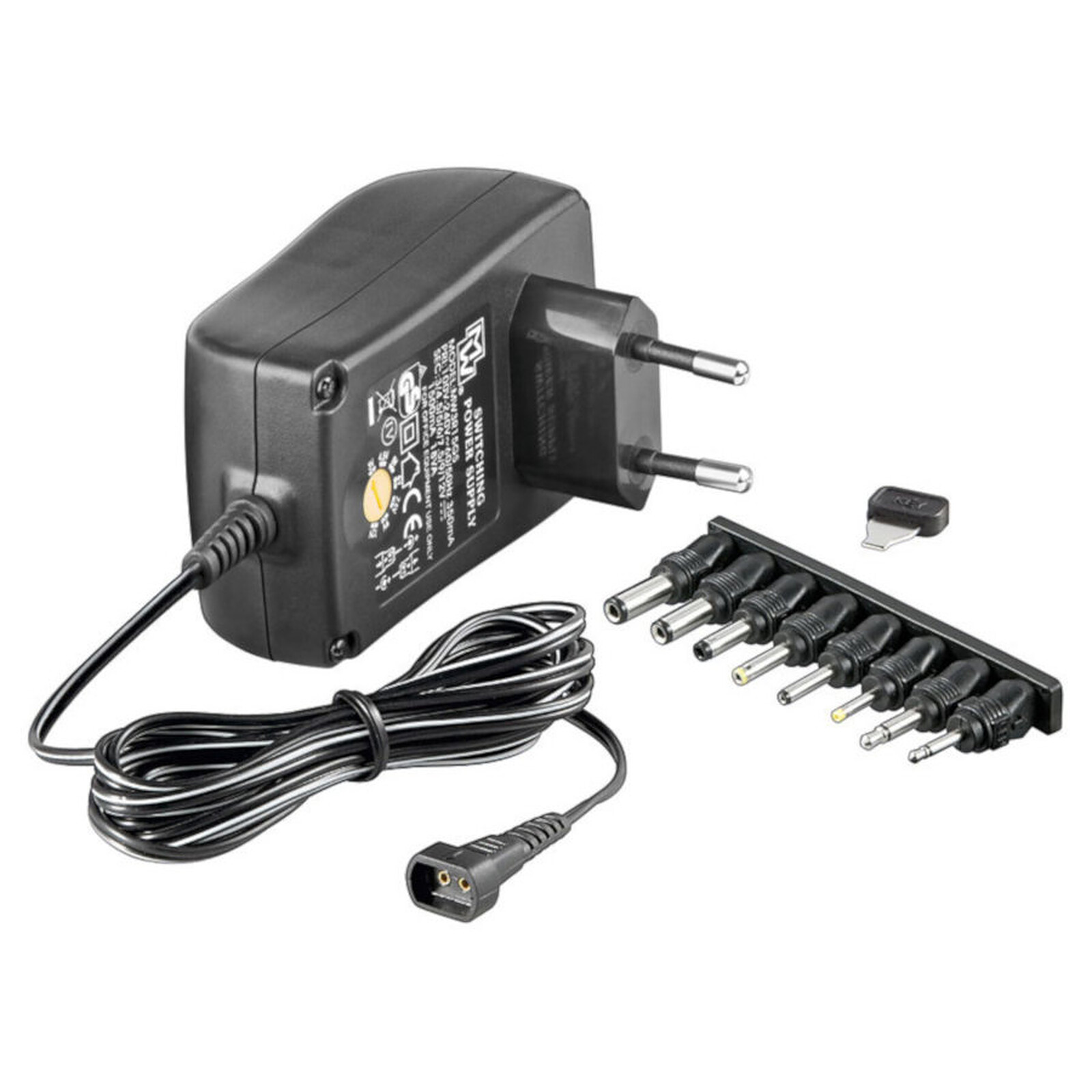 Câble Secteur Transformateur d'alimentation secteur 3V-12V 2.25 A - Autre vue