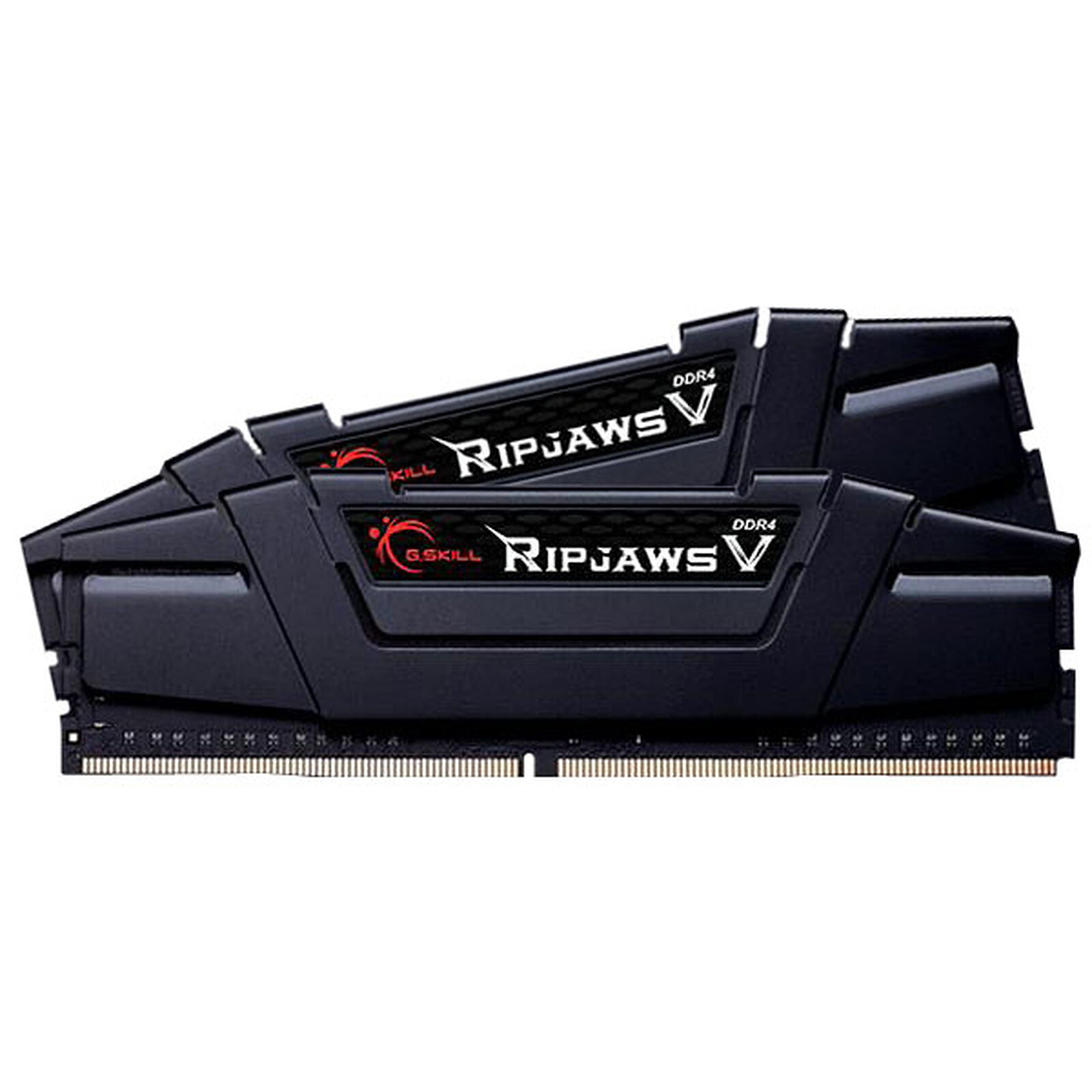 Mémoire RAM G.Skill Ripjaws V Black - 2 x 8 Go (16 Go) - DDR4 3200 MHz - CL16 - Autre vue