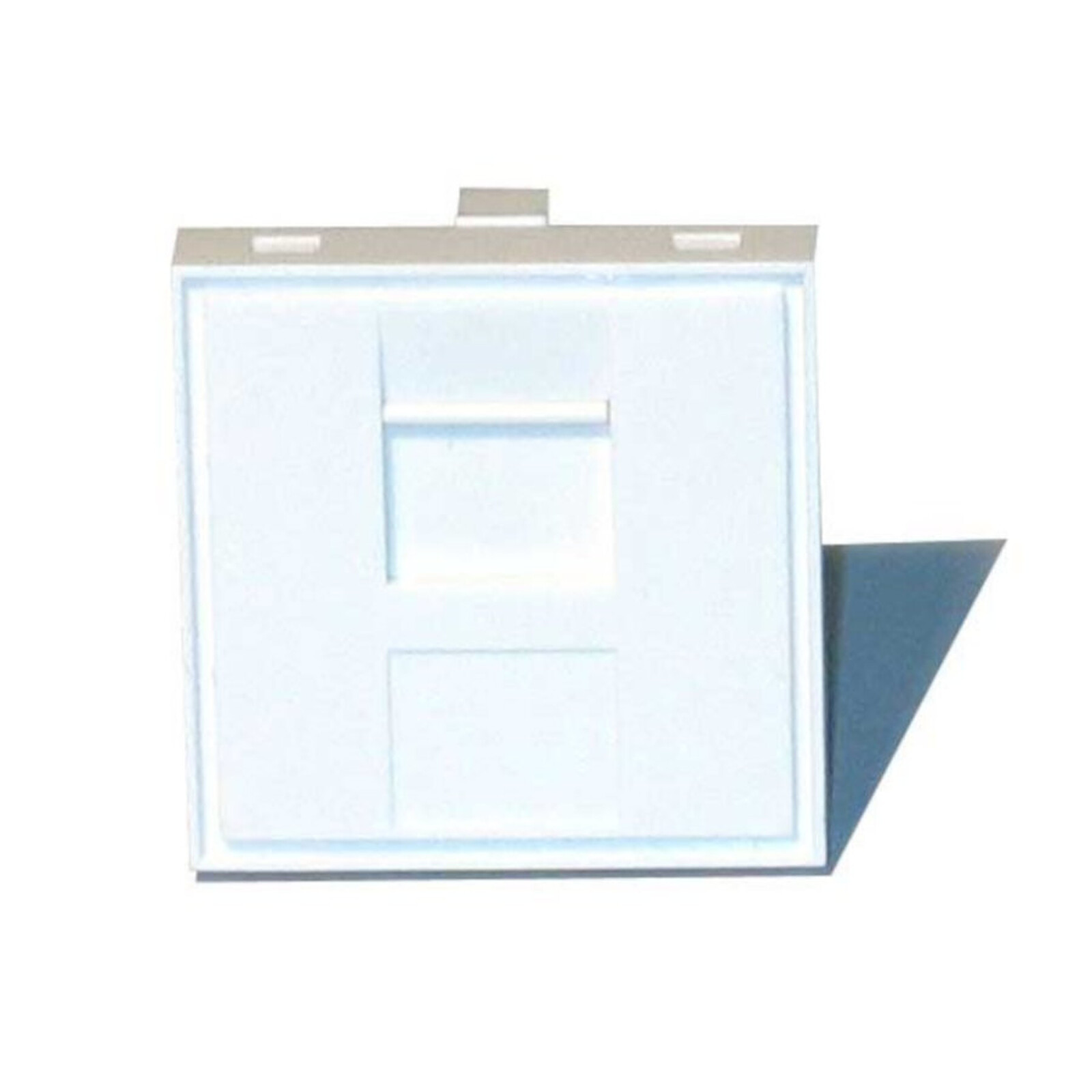 Câble RJ45 Plastron 45x45 pour port RJ45 - Autre vue
