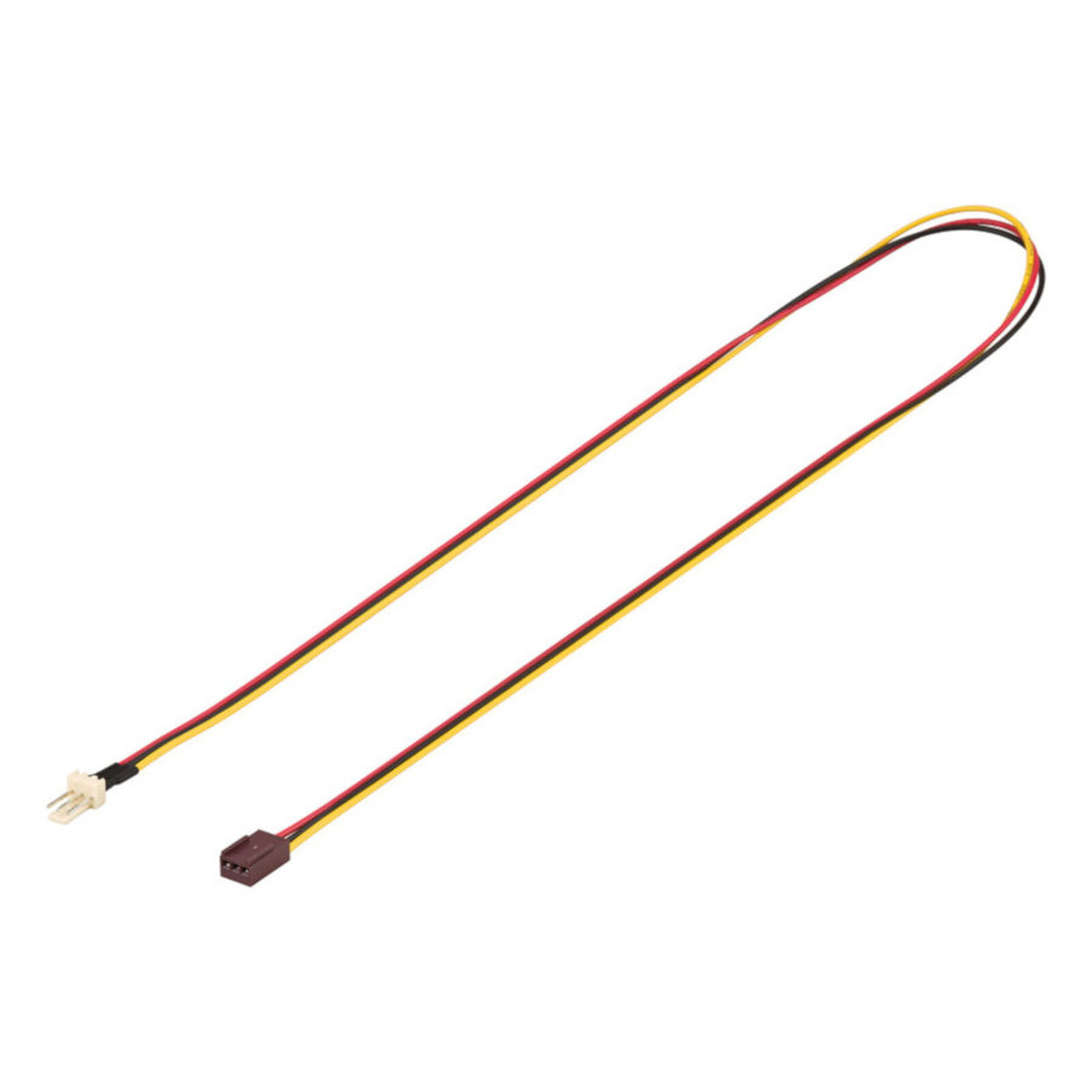 Câble d'alimentation Rallonge d'alimentation pour ventilateur 3 broches (60 cm) - Autre vue