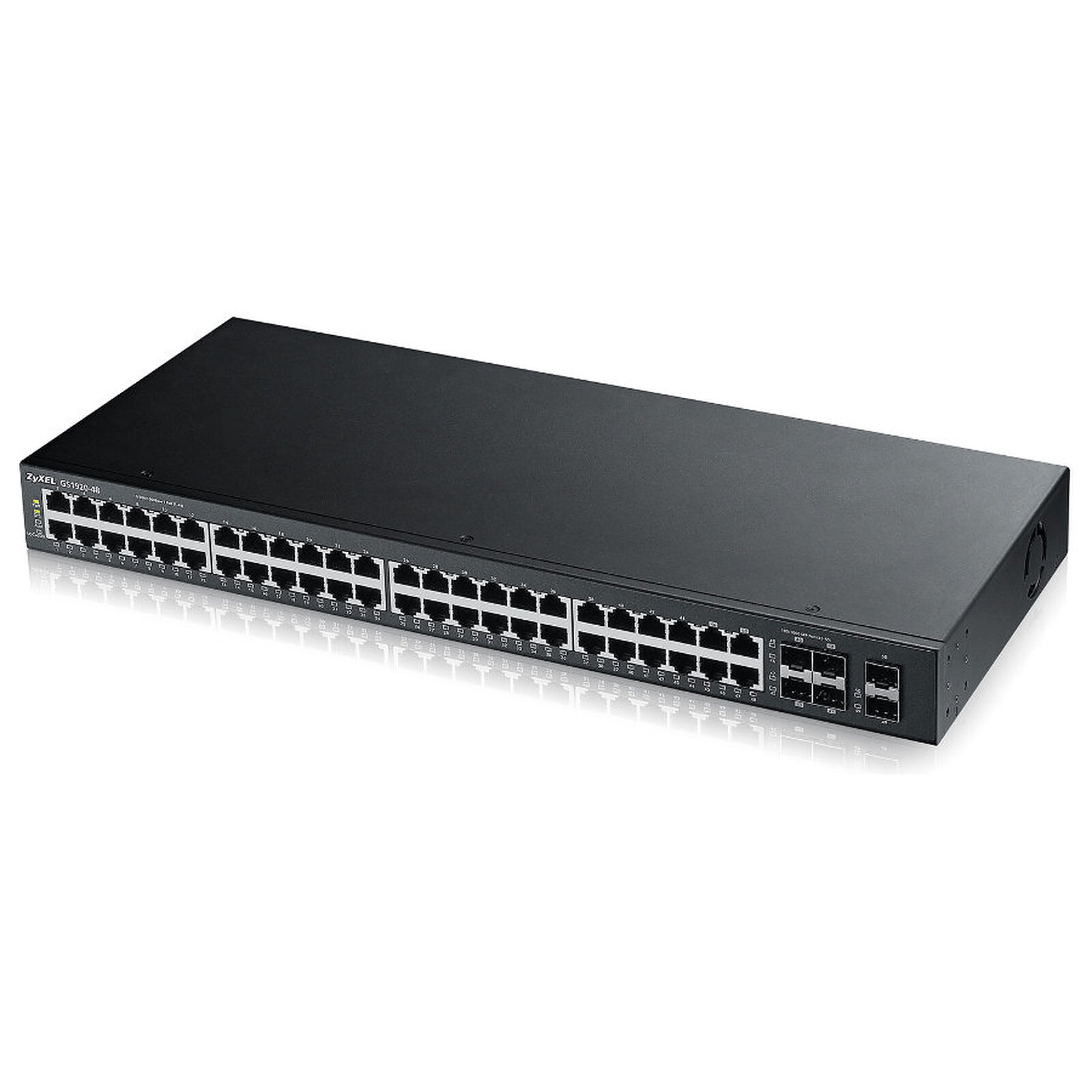 Switch et Commutateur ZyXEL GS1920-48 - Switch 48 ports Gigabit Ethernet - Autre vue