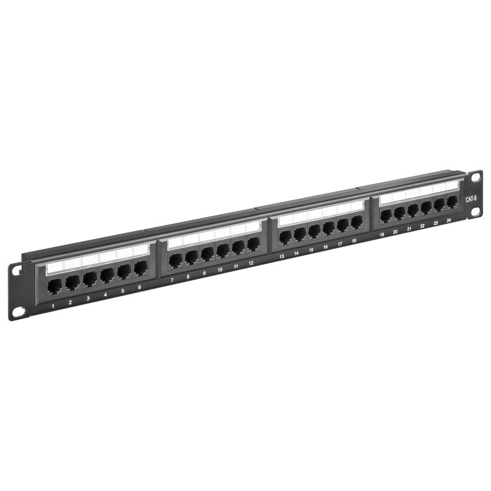 Accessoires RJ45 Goobay Panneau de brassage 24 ports UTP (93866) - Autre vue