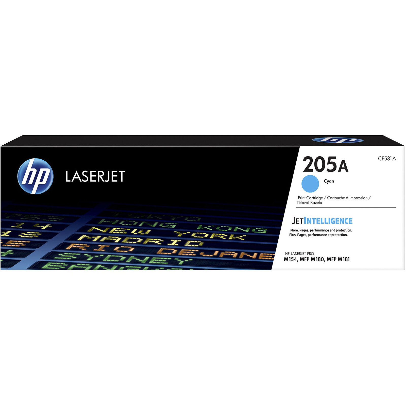 Toner HP 205A ( CF531A) - Cyan - Autre vue