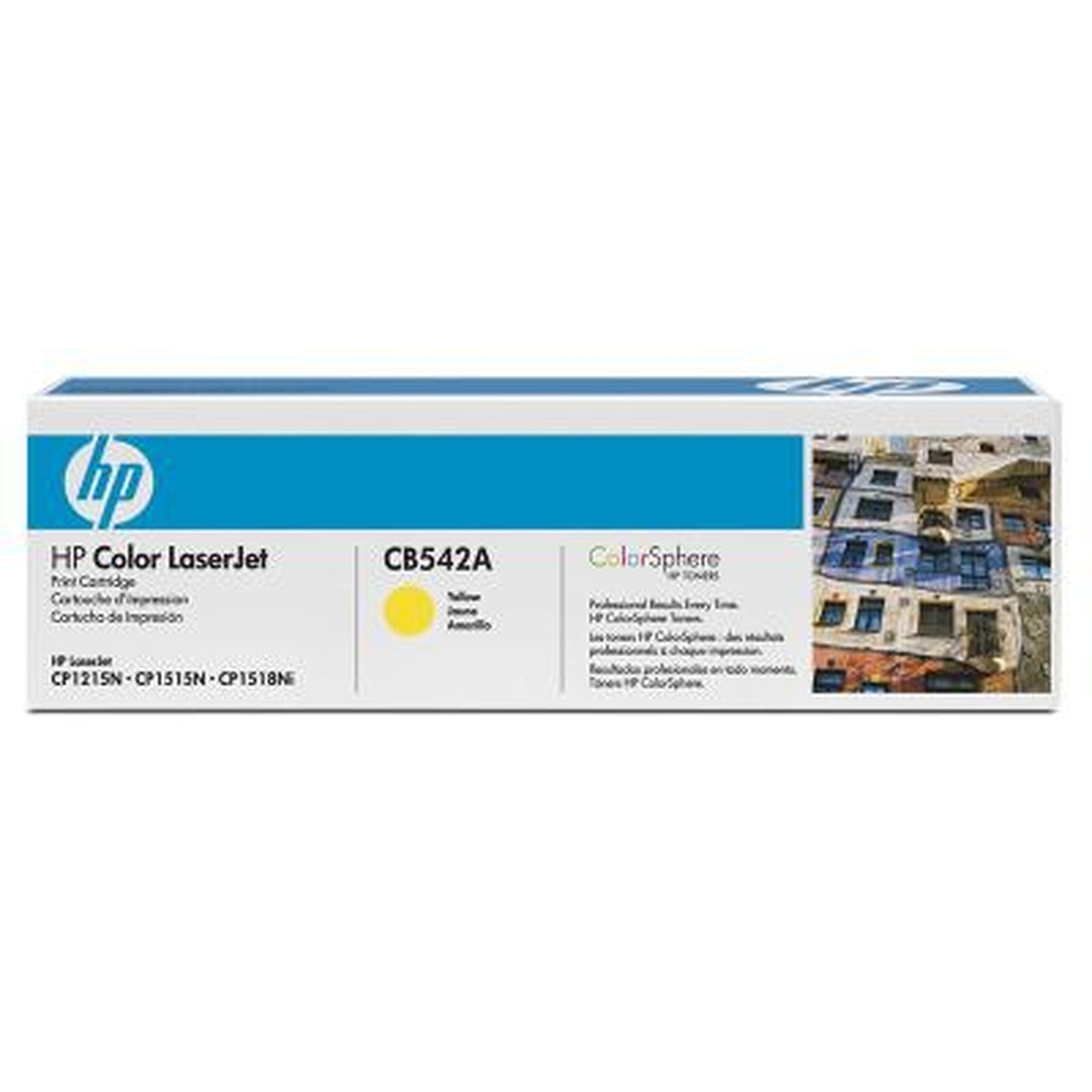 Toner HP 125A (CB542A) - Jaune - Autre vue