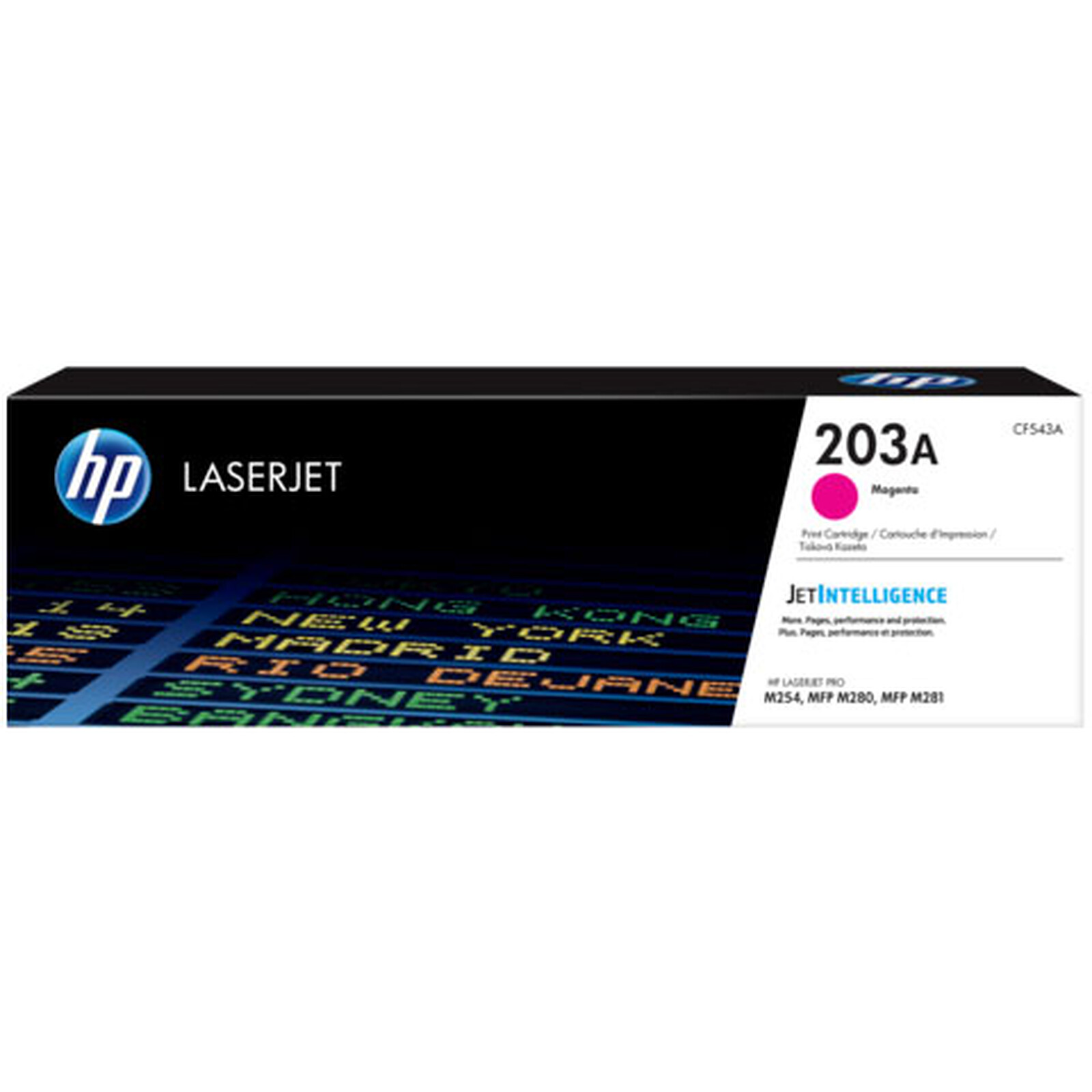 Toner HP 203A (CF543A) - Magenta - Autre vue