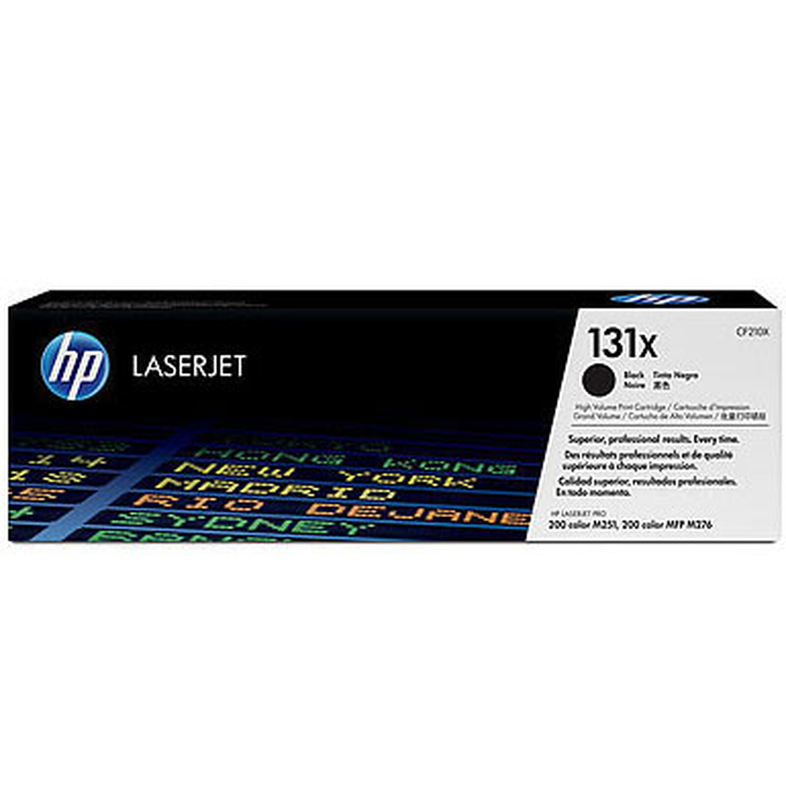 Toner HP 131X (CF210X) - Noir Haute Capacité - Autre vue