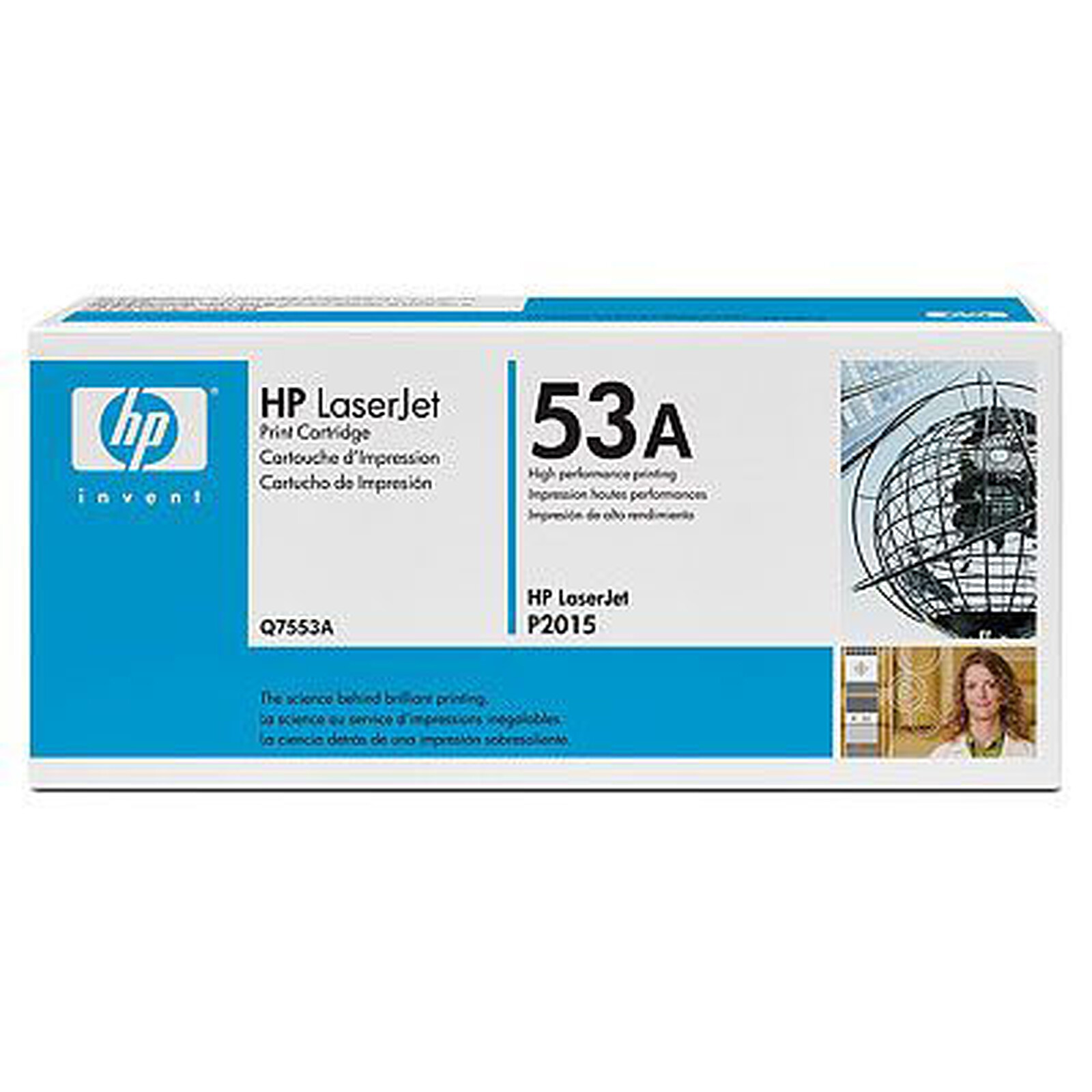 Toner HP 53A (Q7553A) - Noir - Autre vue
