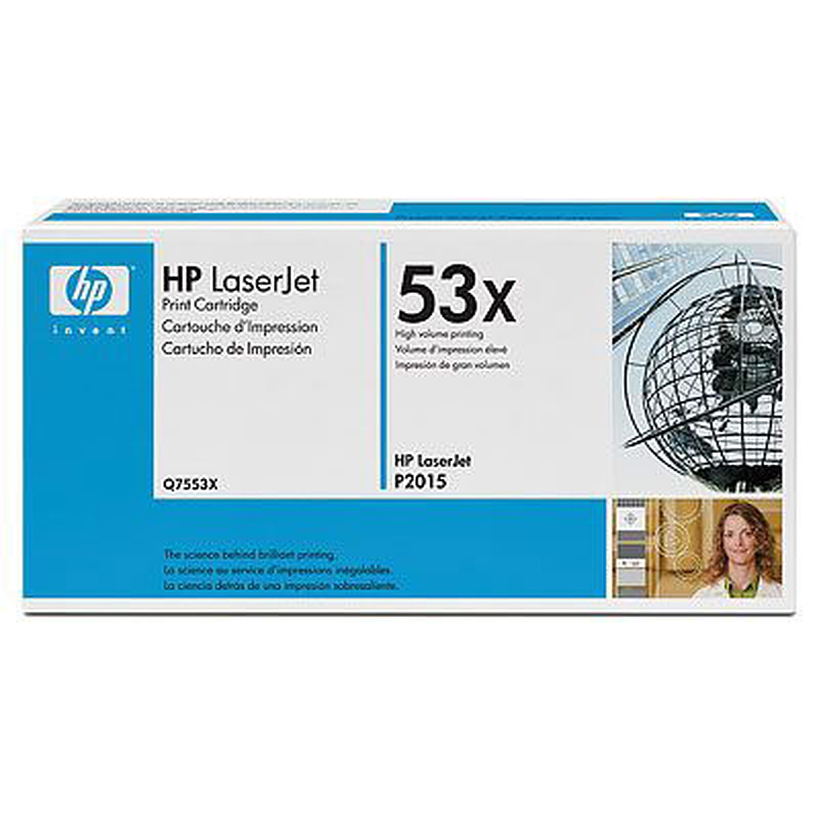 Toner HP 53X (Q7553X) - Noir - Autre vue