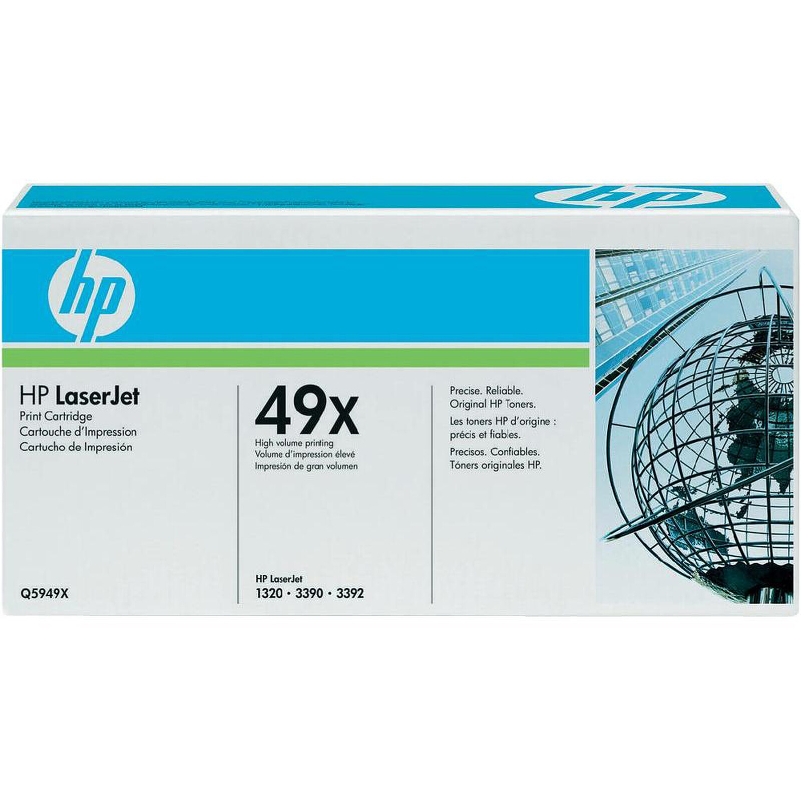 Toner HP 49X (Q5949X) - Noir - Autre vue