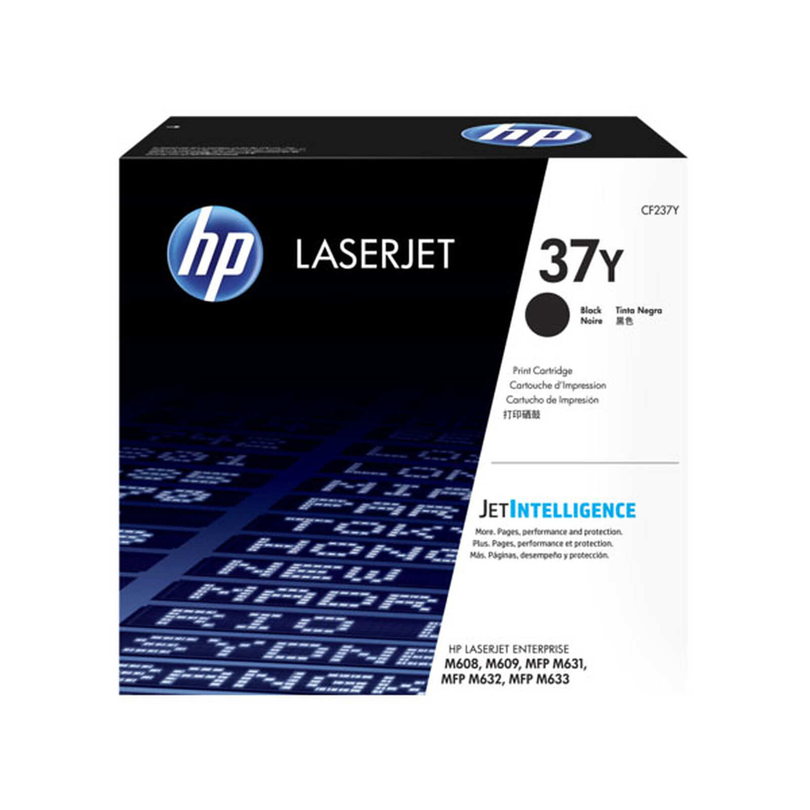 Toner HP 37Y (CF237Y) - Noir - Autre vue