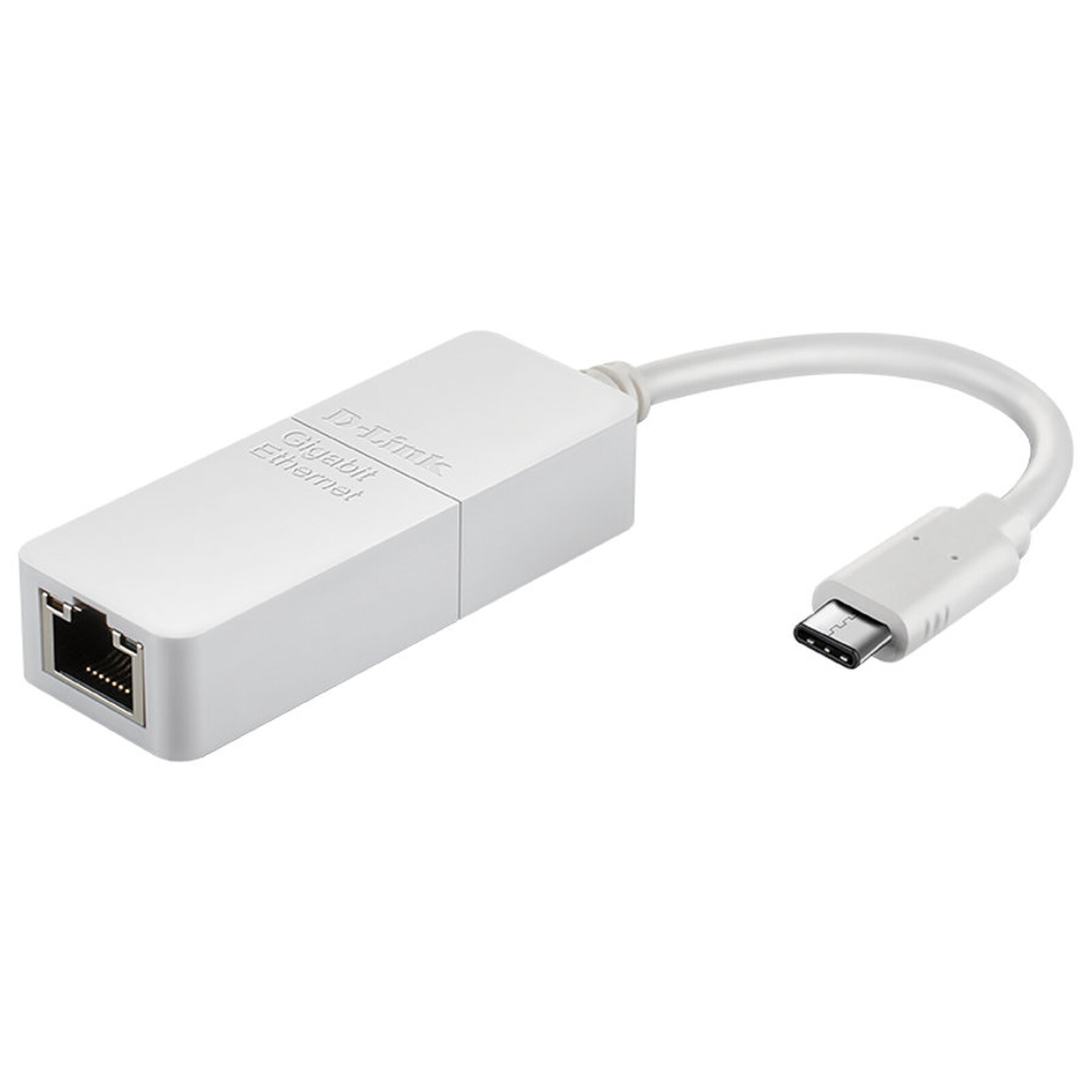 Carte réseau D-Link DUB-E130 - Adaptateur USB-C vers Gigabit Ethernet - Autre vue
