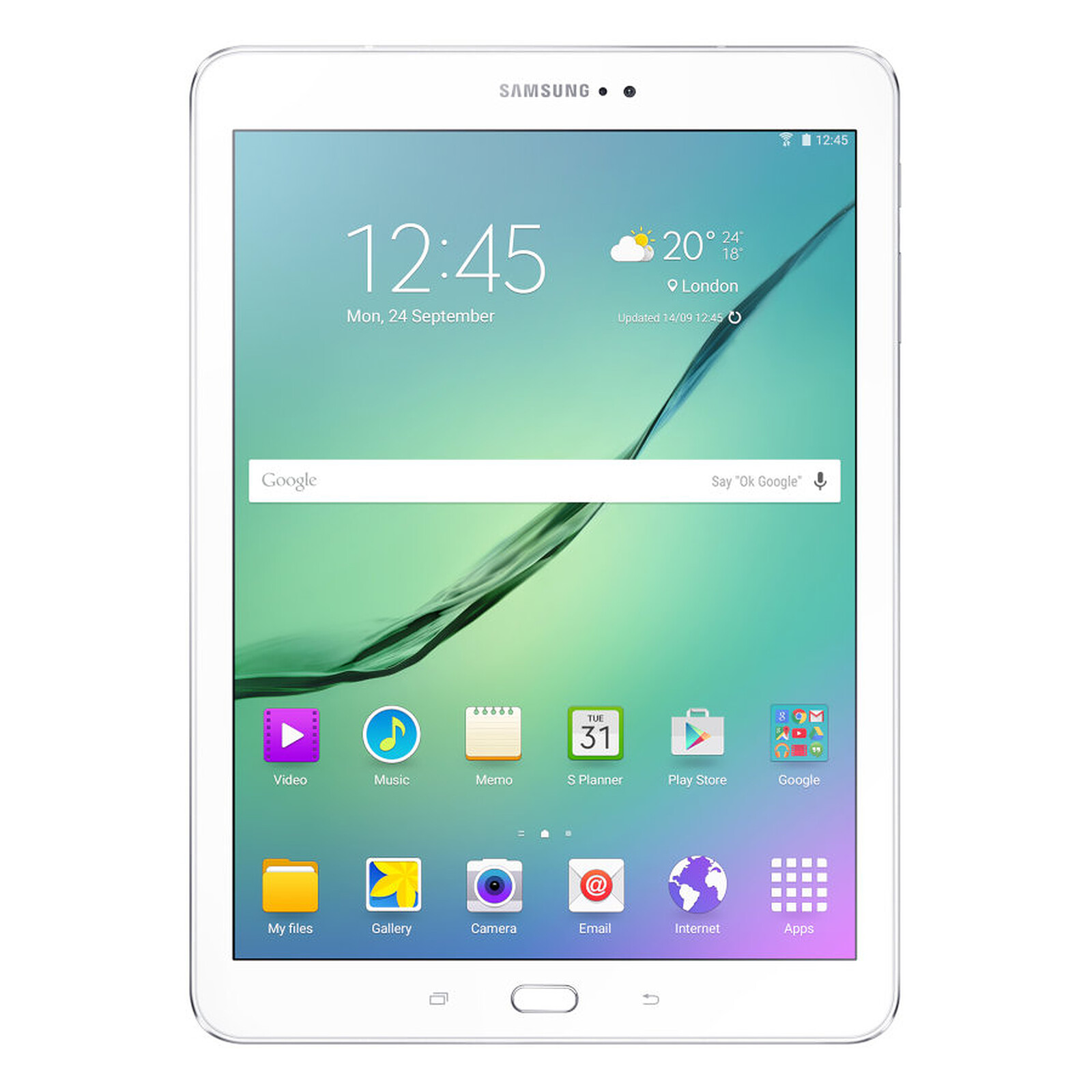Tablette reconditionnée Samsung Galaxy Tab S2 9.7" VE 32 Go Wi-Fi + 4G (Blanc) · Reconditionné - Autre vue